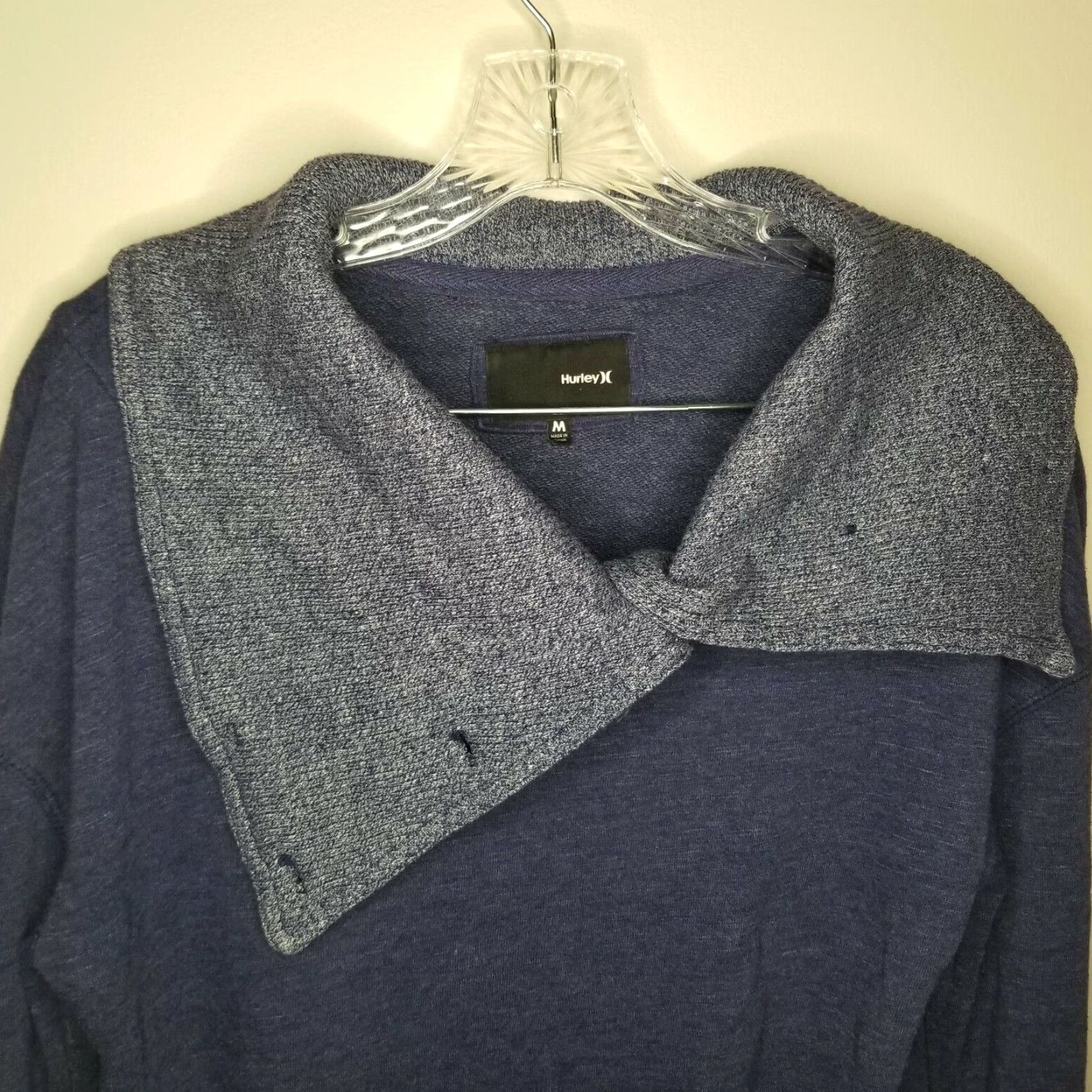 Hurley VINTAGE Hurley Women's Sweater Long Sleeve Pullover Size Medium Purple Women's Apparel Size M / US 6-8 / IT 42-44 - 2 Thumbnail