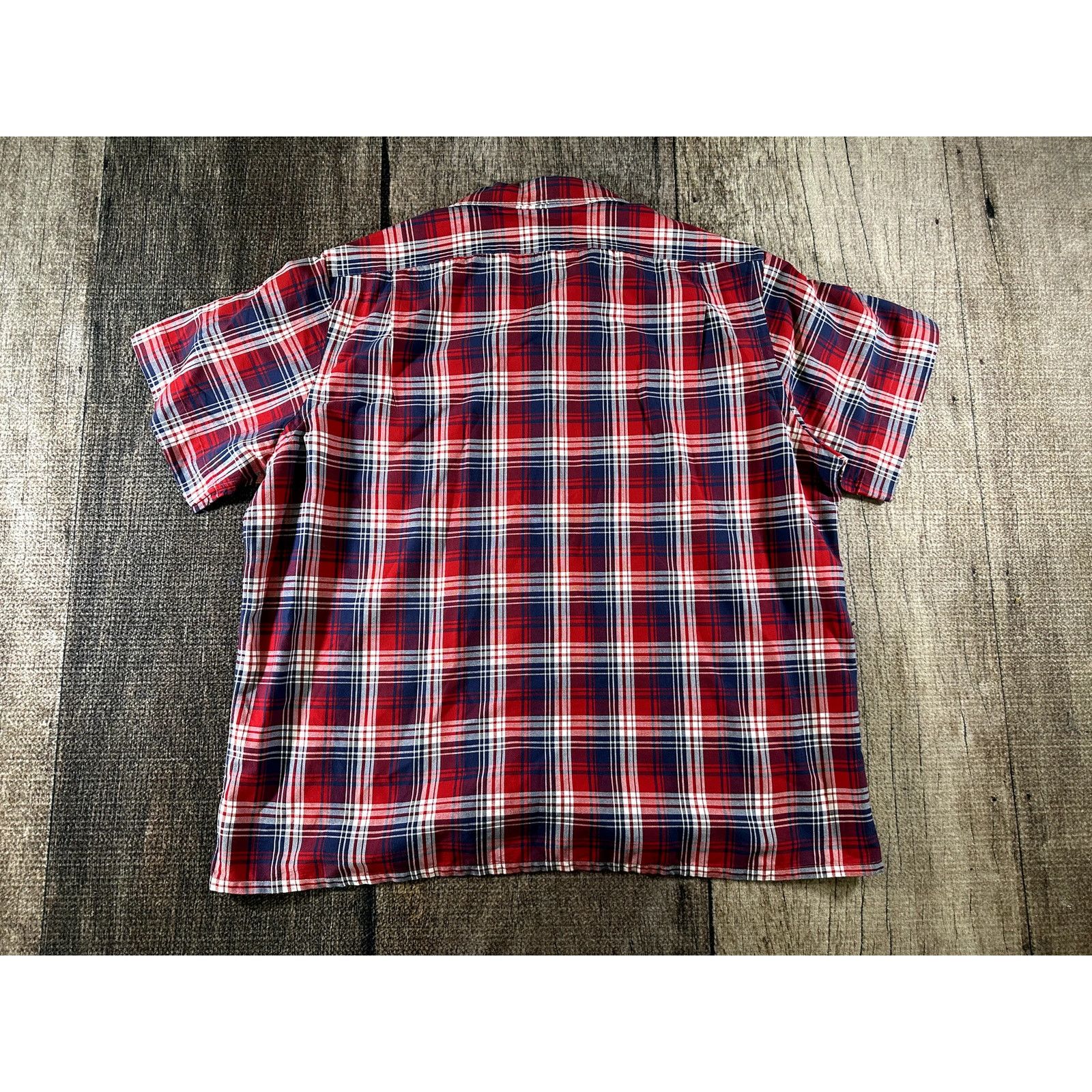 Polo Ralph Lauren Polo Ralph Lauren Short Sleeve Shirt Mens XXL Red Plaid Size US XXL / EU 58 / 5 - 6 Thumbnail