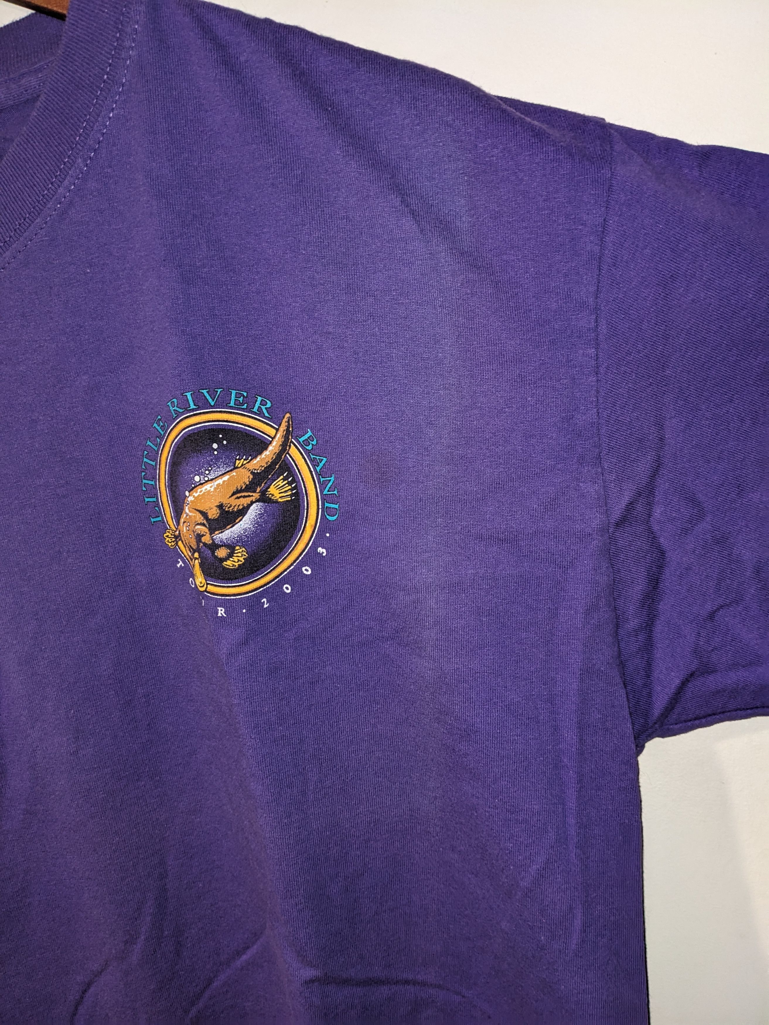 Band Tees × Vintage Vintage Little River Band 2003 Tour Band SIGNED T-Shirt Size US L / EU 52-54 / 3 - 8 Thumbnail