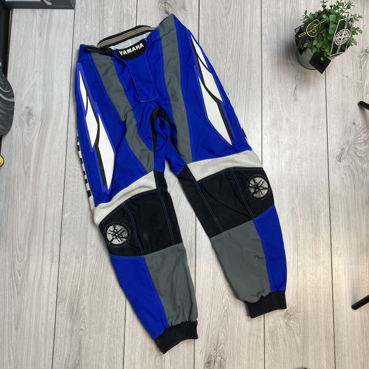 image of Yamaha Moto Racing Pants in Blue, Men's (Size 28)