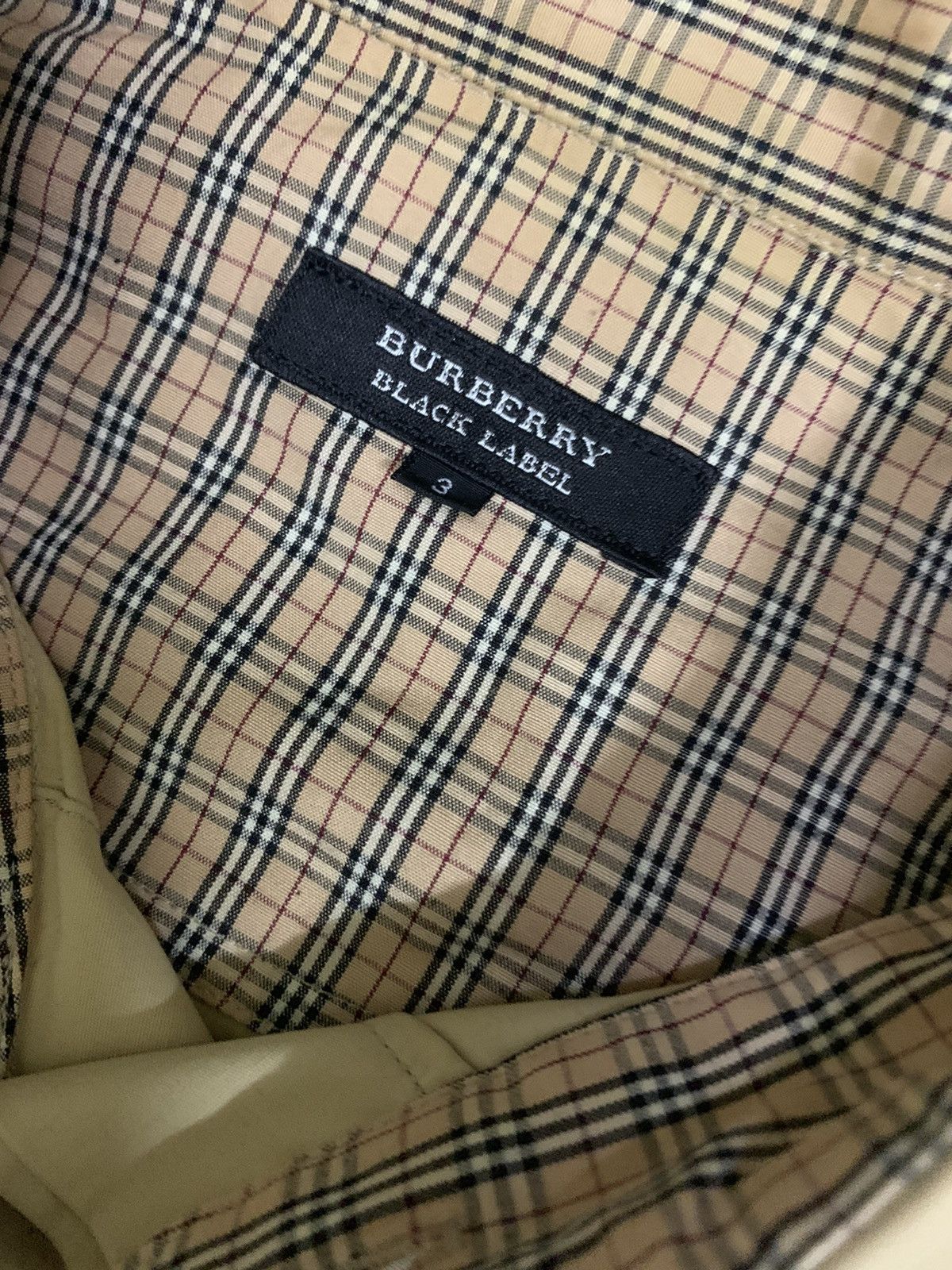 Burberry 💥Burberry Black Label Nova Check Button Shirt Size US L / EU 52-54 / 3 - 8 Thumbnail
