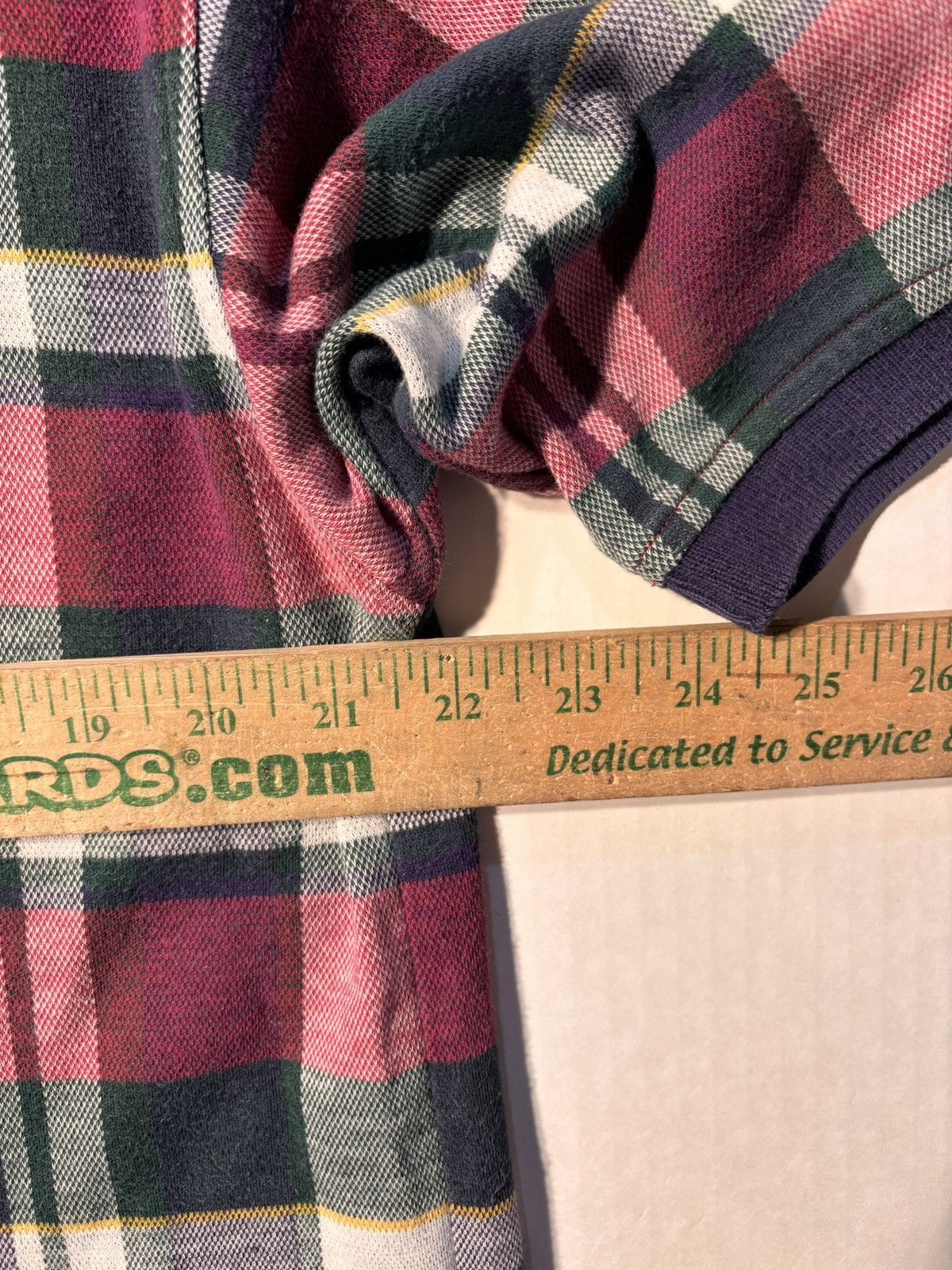 Tommy Hilfiger Vtg Tommy Hilfiger Red Plaid Polo Golf Button Up 90’s Large Size US L / EU 52-54 / 3 - 5 Thumbnail