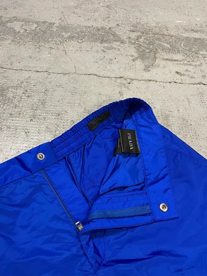 Prada AW2019 Prada Electric Blue Nylon Pants Size US 32 / EU 48 - 11 Thumbnail