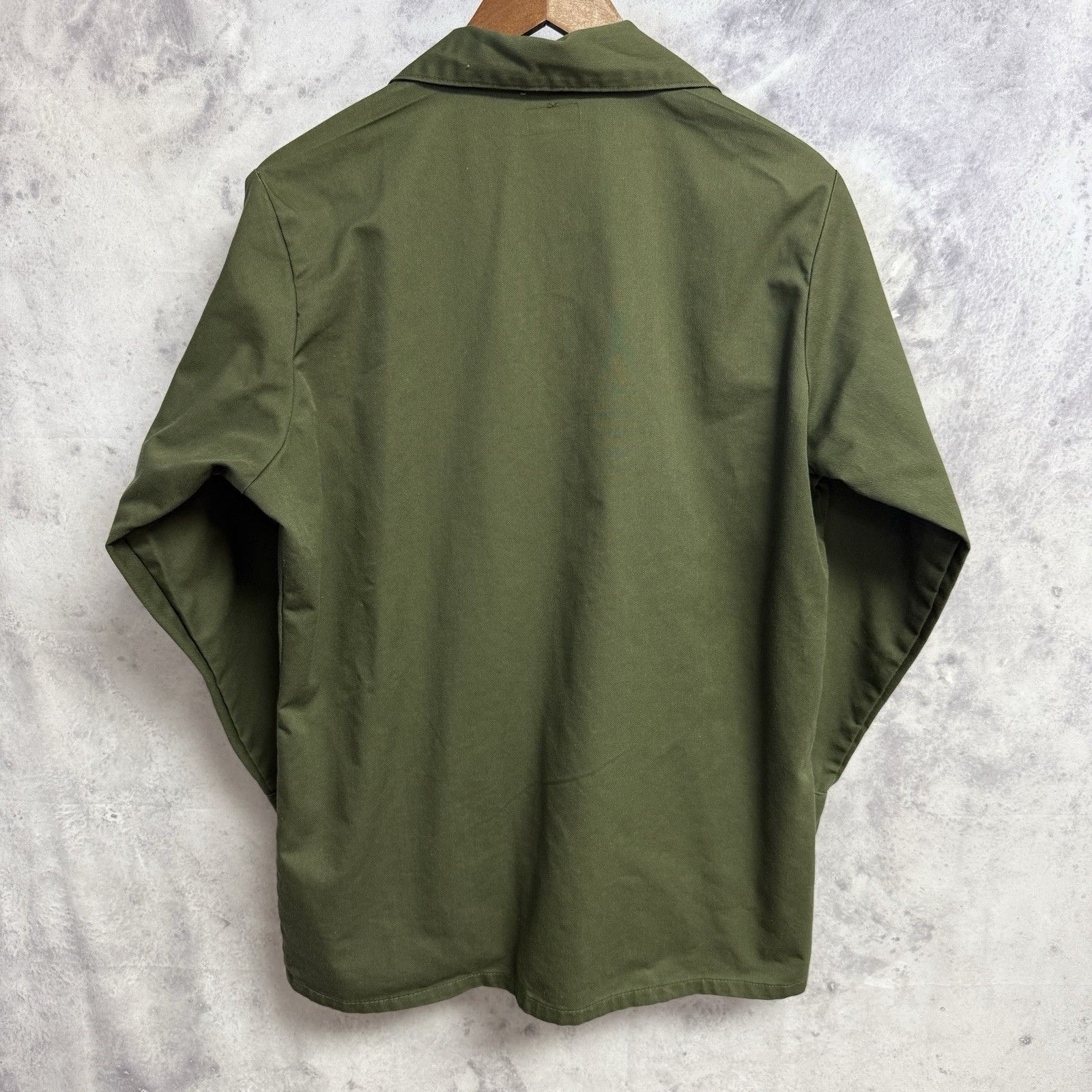 Vintage Vintage Military 507 Dura Press Shirt Mens Army Shade Green Size US L / EU 52-54 / 3 - 2 Thumbnail