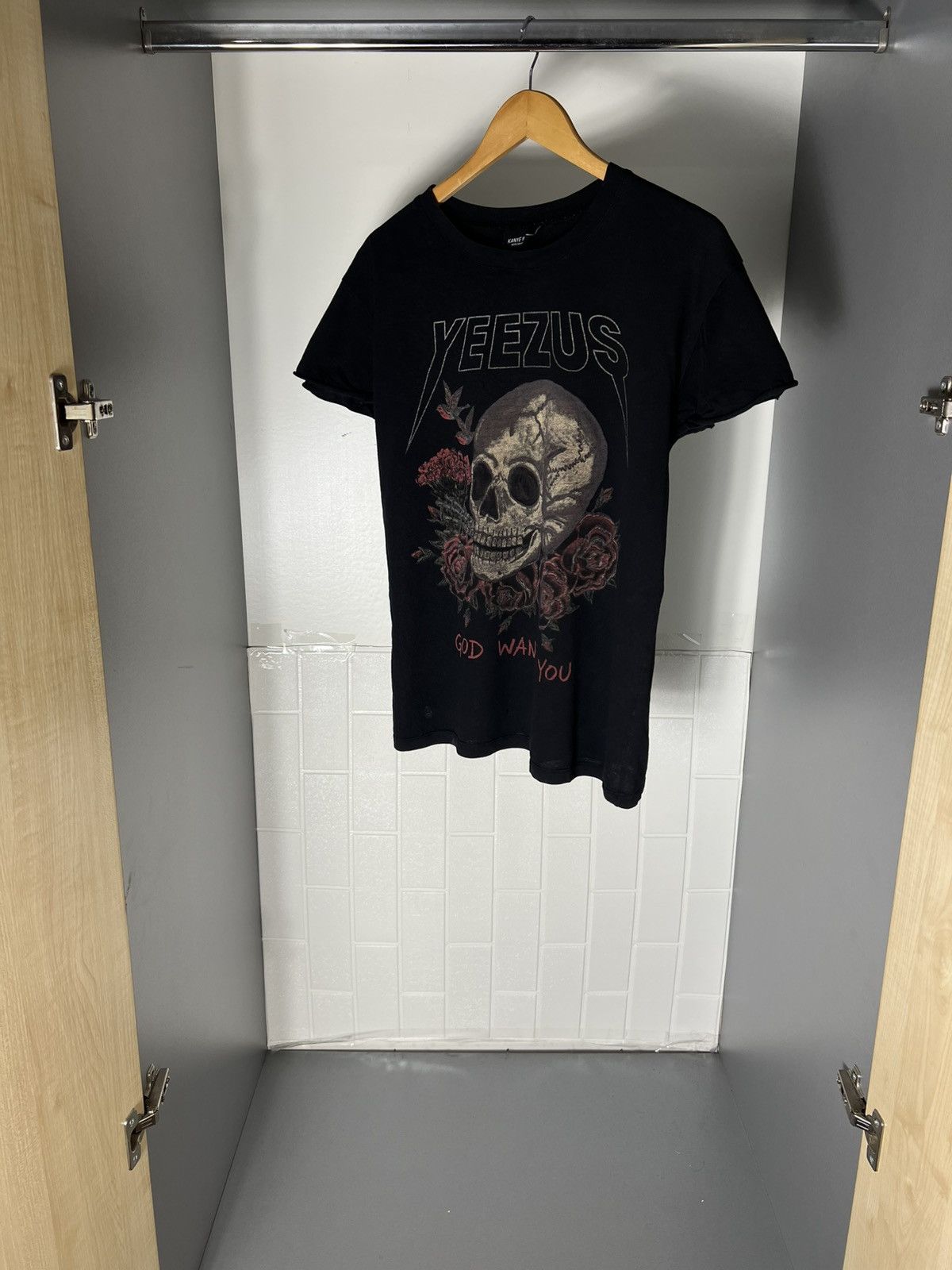 Vintage VERY RARE KANY WEST YEEZUS TOUR PABLO YEEZY ALBUM Y2K 90s Size US S / EU 44-46 / 1 - 3 Thumbnail