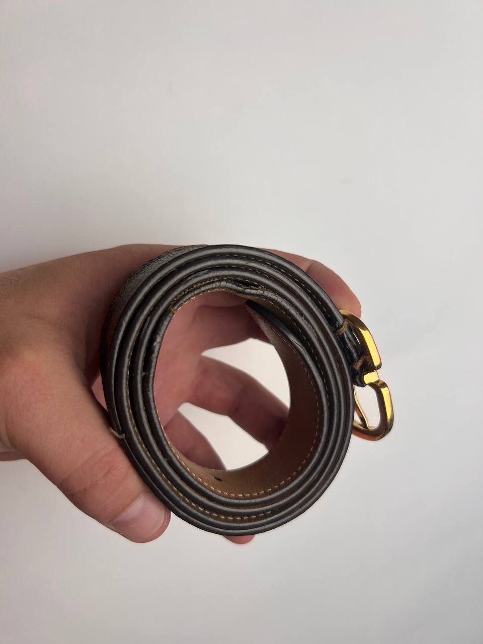 Louis Vuitton Louis Vuitton Damier Ebene Mini 25 MM Belt Size ONE SIZE - 15 Thumbnail