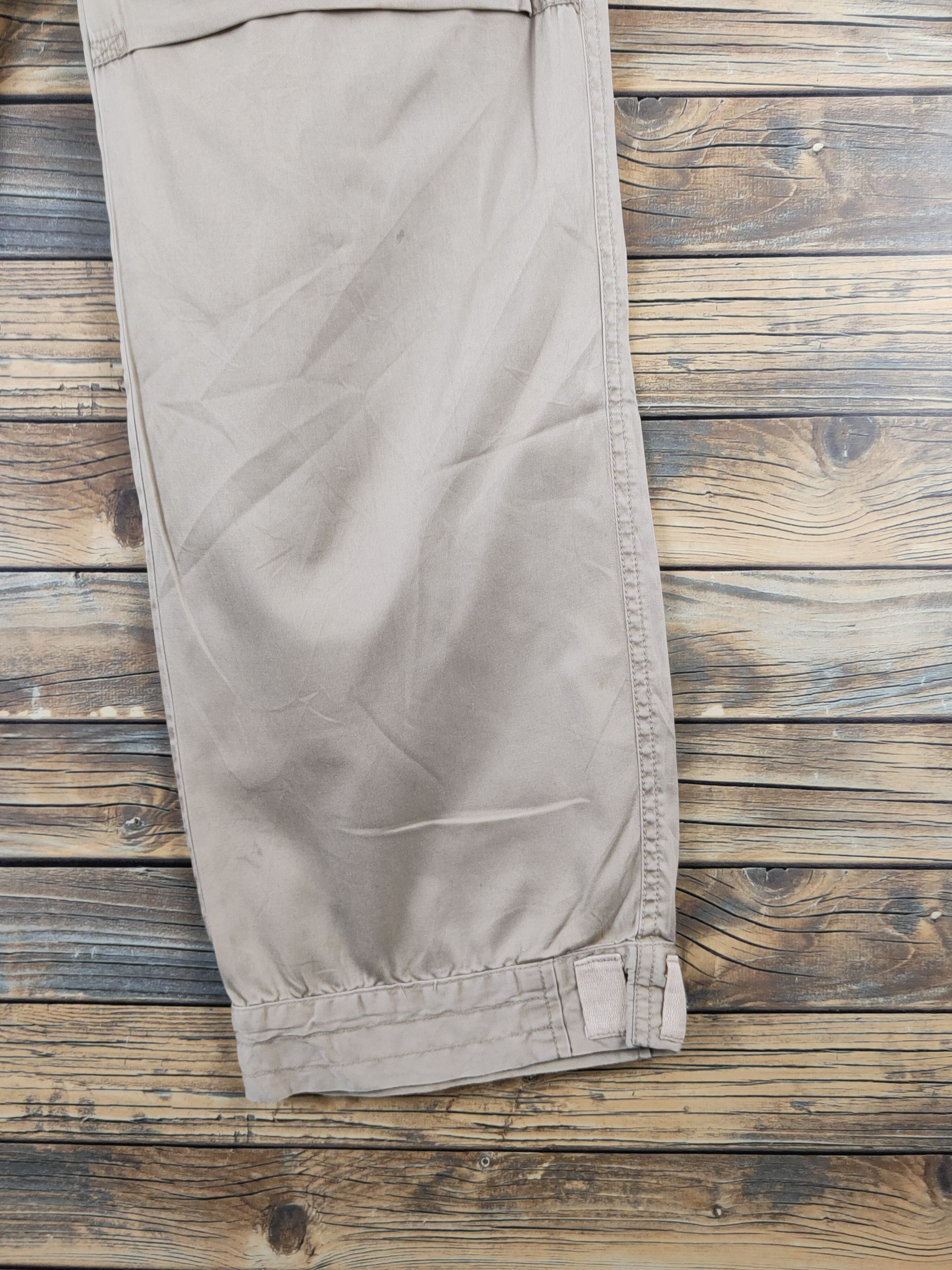 Japanese Brand DL JB a Few Ivory Multipocket Tactical Cargo Pants #1350 Size US 30 / EU 46 - 7 Thumbnail