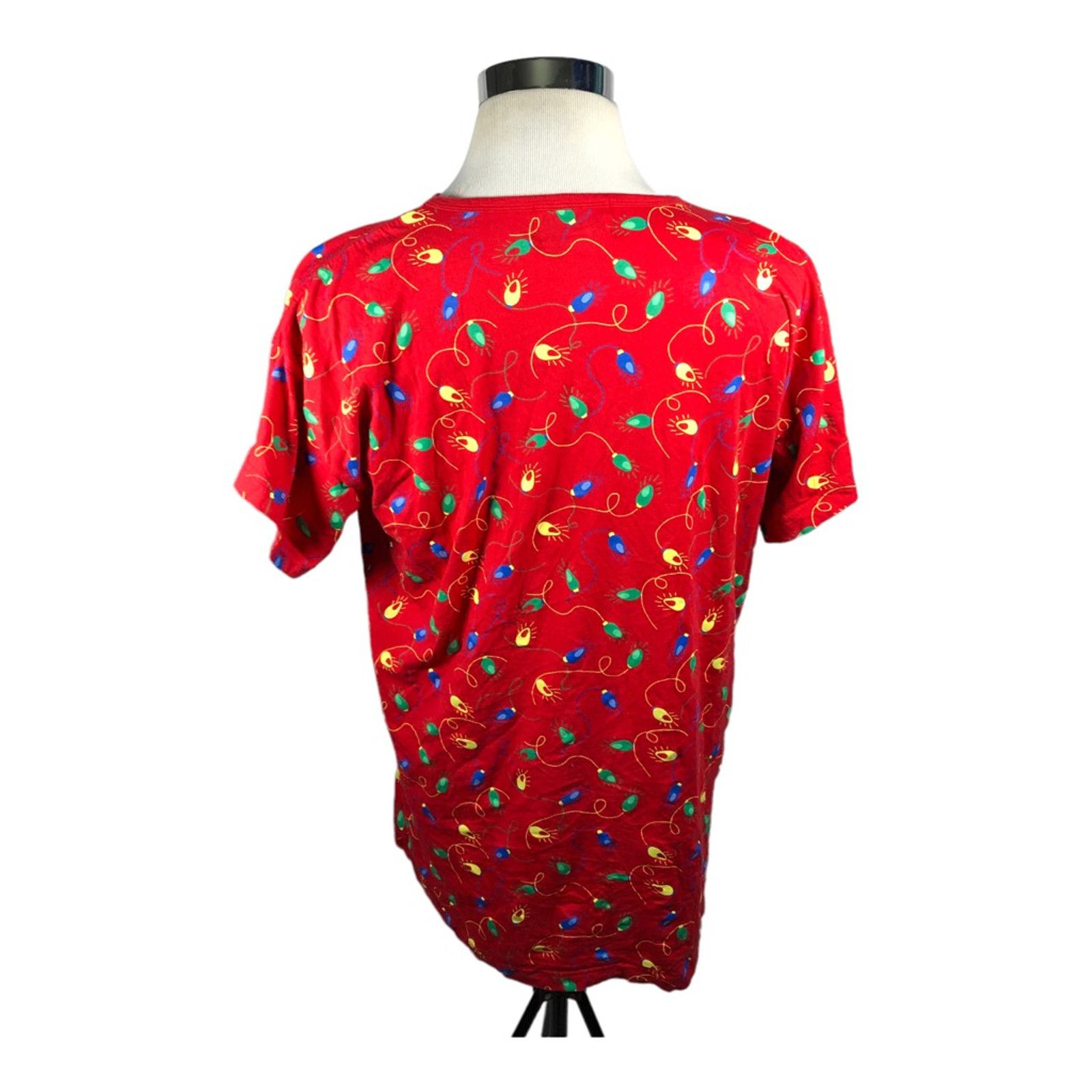 Bloomingdale's Bloomingdales T-Shirt Red Christmas Light Limited Edition OS Size US XL / EU 56 / 4 - 2 Thumbnail