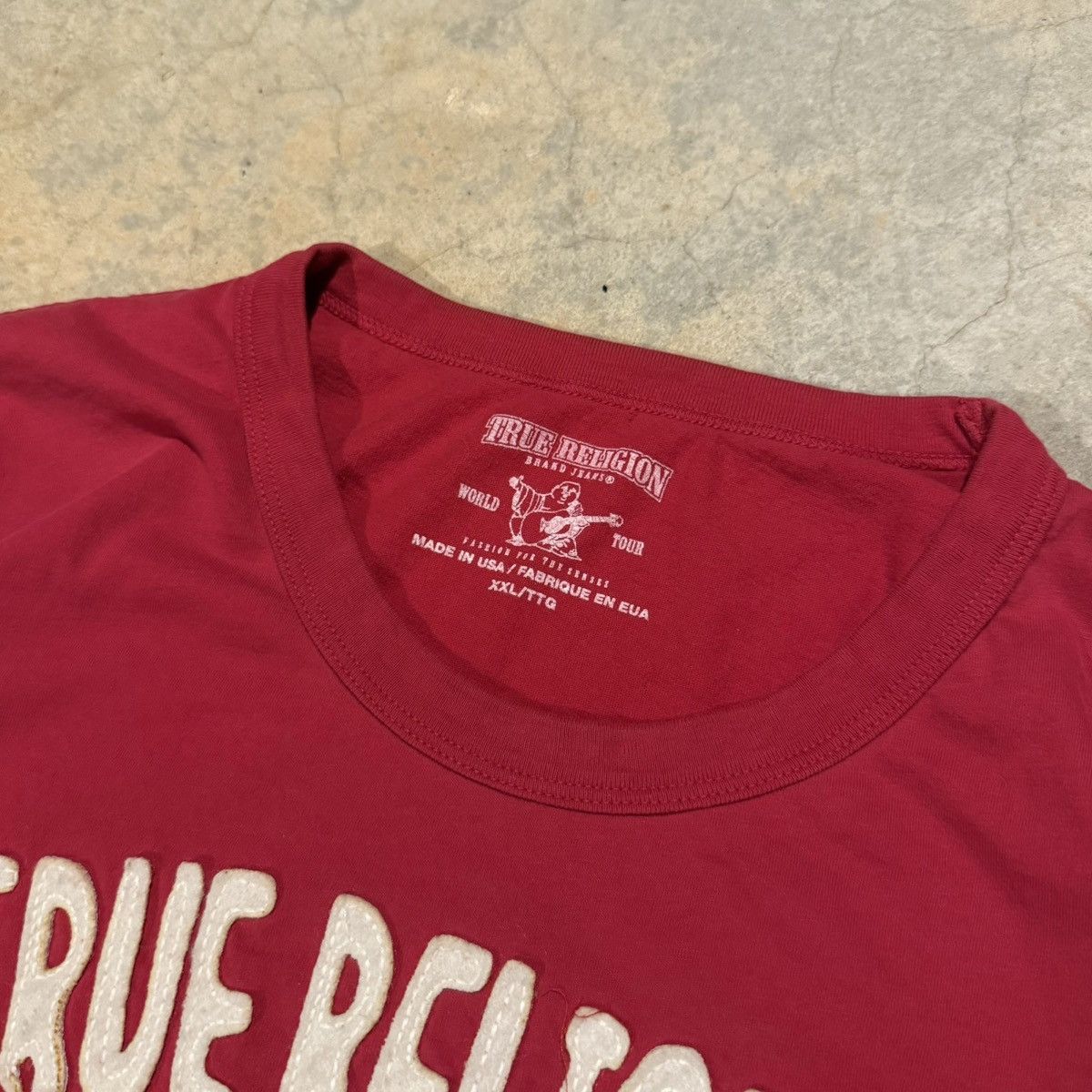True Religion Vintage 2000s True Religion Logo Tee Chief Keef Cyber Y2K Size US XL / EU 56 / 4 - 6 Thumbnail