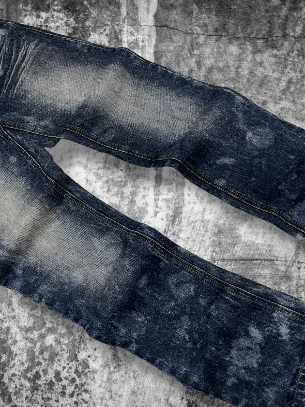 Hysteric Glamour Vintage 90’s Japan Designer Iconic Nylaus ‘UNDERGROUND’ Jean Size US 29 - 10 Thumbnail