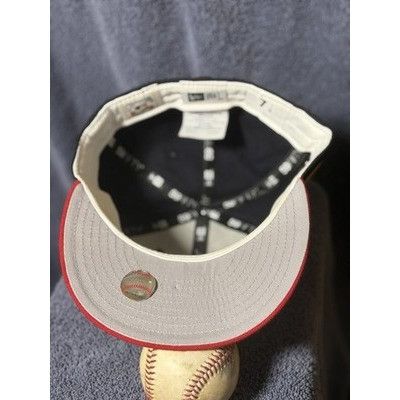 New Era Cleveland Indians 59FIFTY Hat Club 7 1/8 Chief Wahoo 1954 Al Size ONE SIZE - 4 Thumbnail