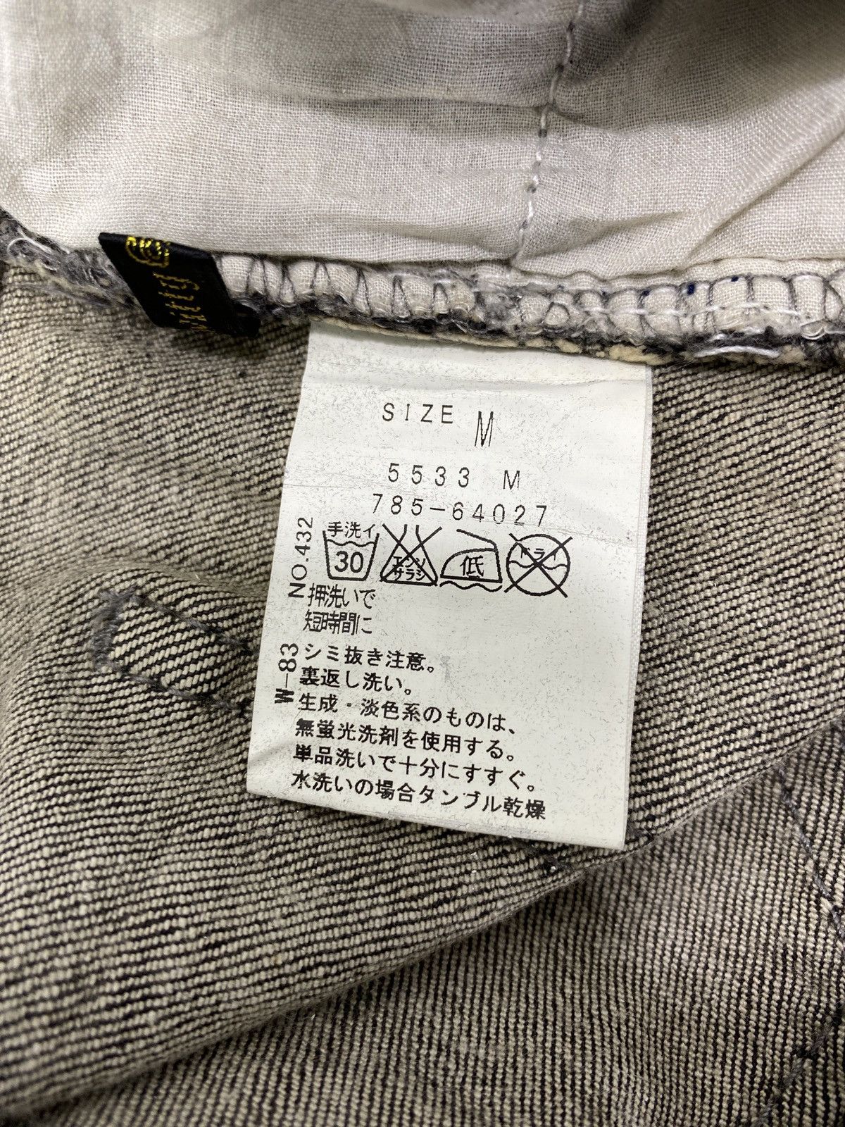 Japanese Brand Japanese Brand Witty & Pitty Rusty Denim Jeans - J1120 Size 28" / US 6 / IT 42 - 10 Thumbnail