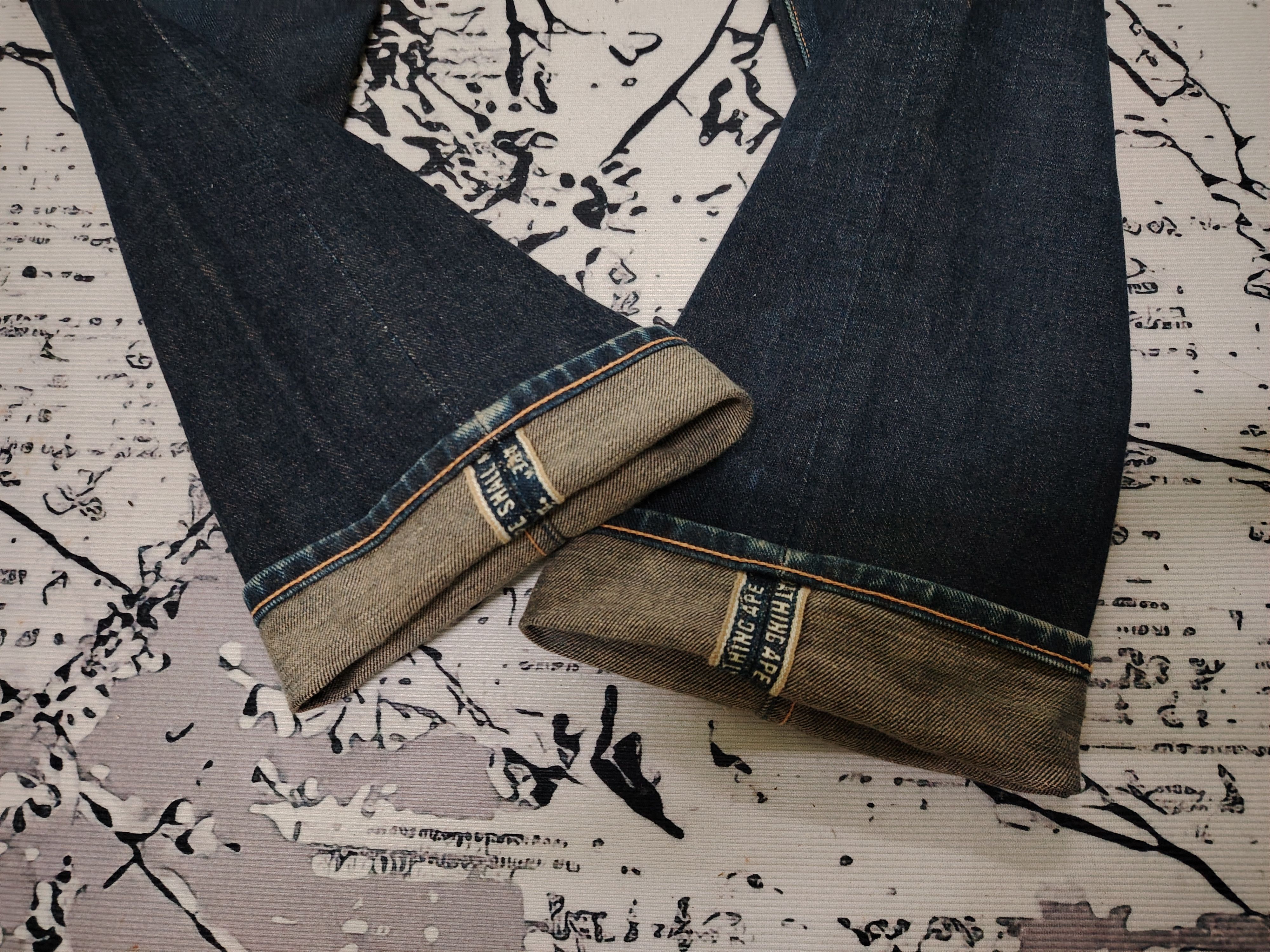 Bape BAPE Selvedge Jeans Size US 29 - 8 Thumbnail
