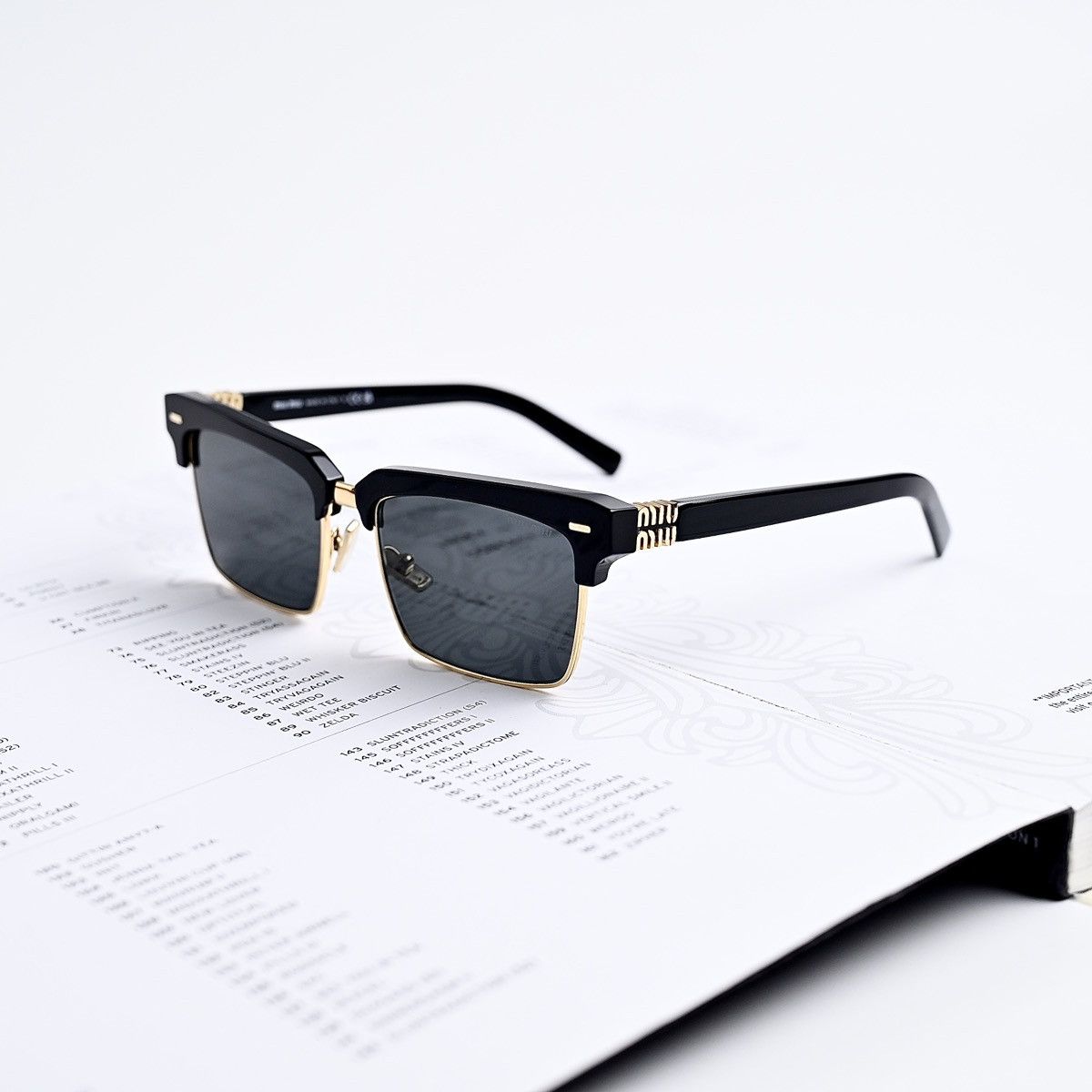 Miu Miu MIU MIU 0MU 10ZS SUNGLASSES Size ONE SIZE - 1 Thumbnail