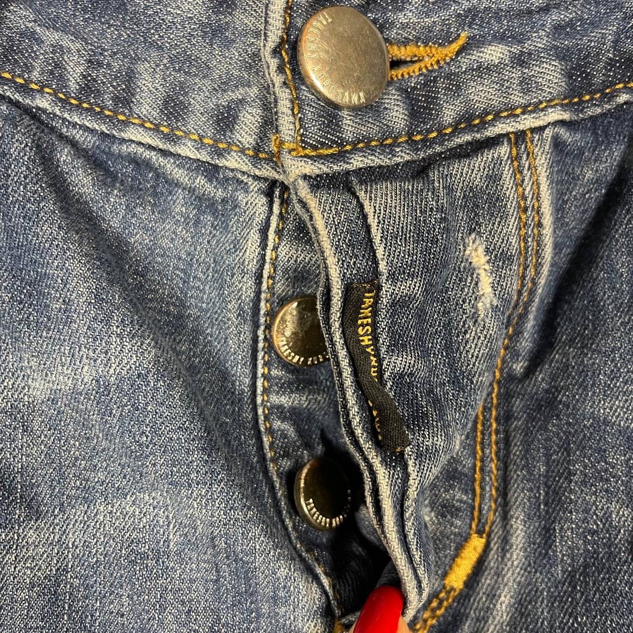 Japanese Brand × Takeshy Kurosawa Takeshy Kurasawa Club distressed jeans Size US 36 / EU 52 - 3 Thumbnail