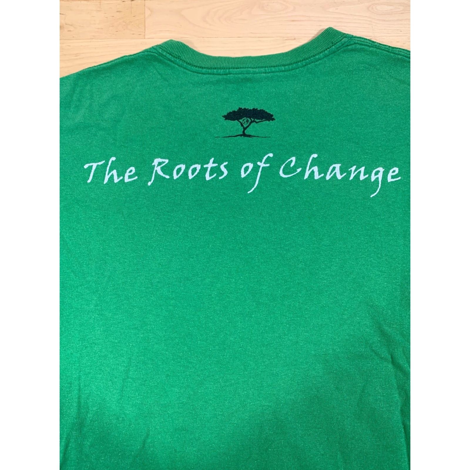 Gildan Gildan Shirt | T-Shirt | Green | Size L | Short Sleeve | Crew Neck | Cotton | Logo | Regular Fit | Animals Safari Theme | Men Size US L / EU 52-54 / 3 - 3 Thumbnail