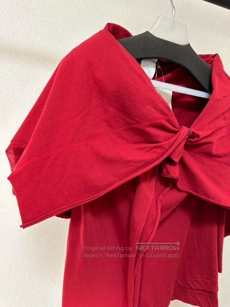 Yohji Yamamoto Yohji Yamamoto 24ss Irregular One Shoulder Top shirt Size XS / US 0-2 / IT 36-38 - 4 Thumbnail