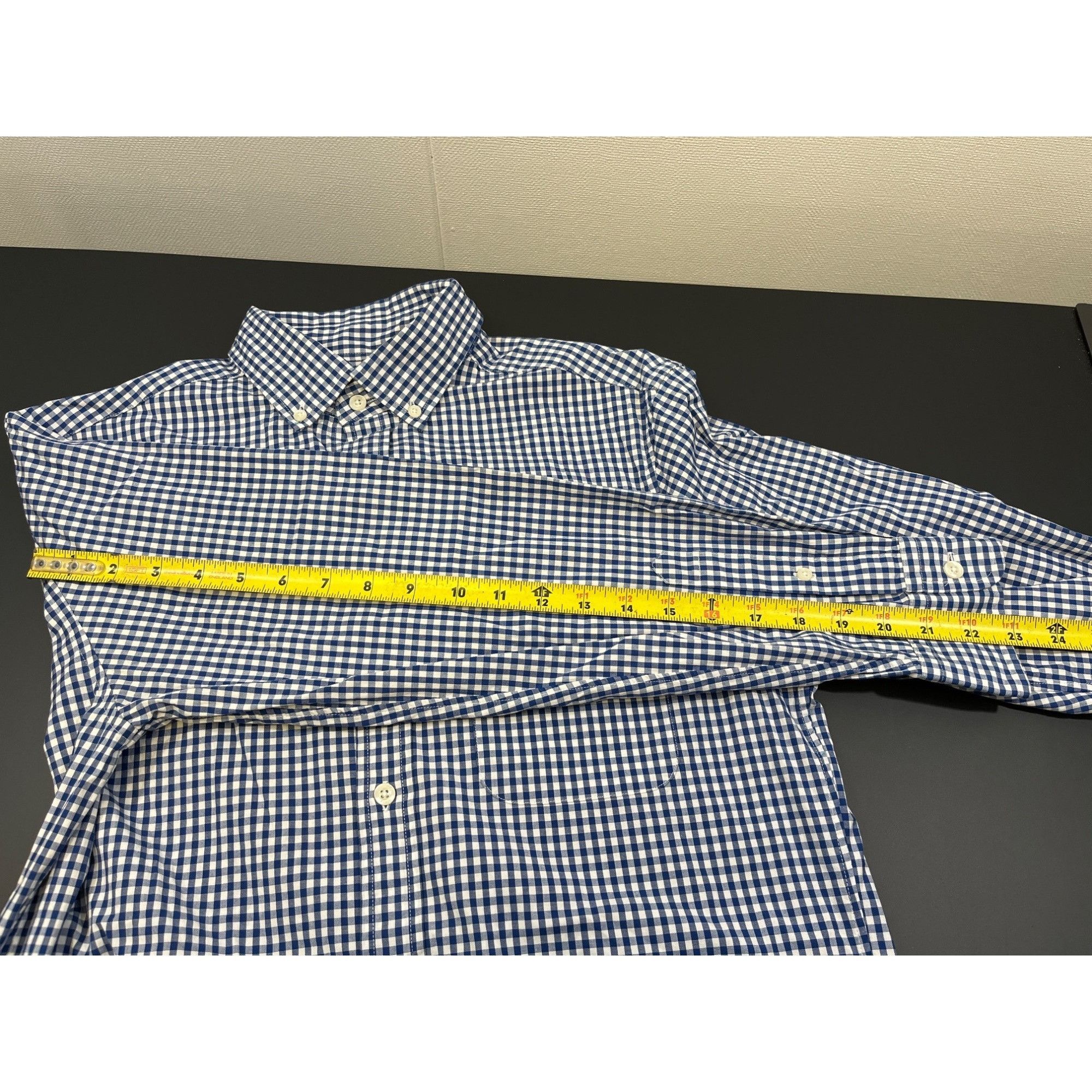 Vineyard Vines Vineyard Vines Men's Blue Check Shirt/Button Up SzS SKU 4067 Size US S / EU 44-46 / 1 - 8 Thumbnail