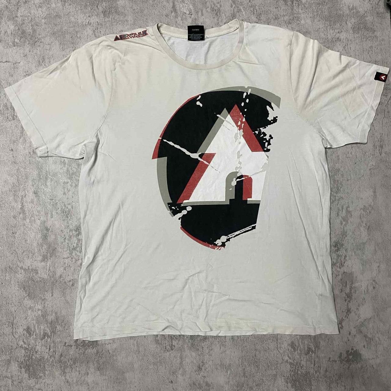 トップス Nettspend Invert Tour Vlone T-Shirt Other Nettspend Invert Tour “Vlone” Tee White + Red + Blue