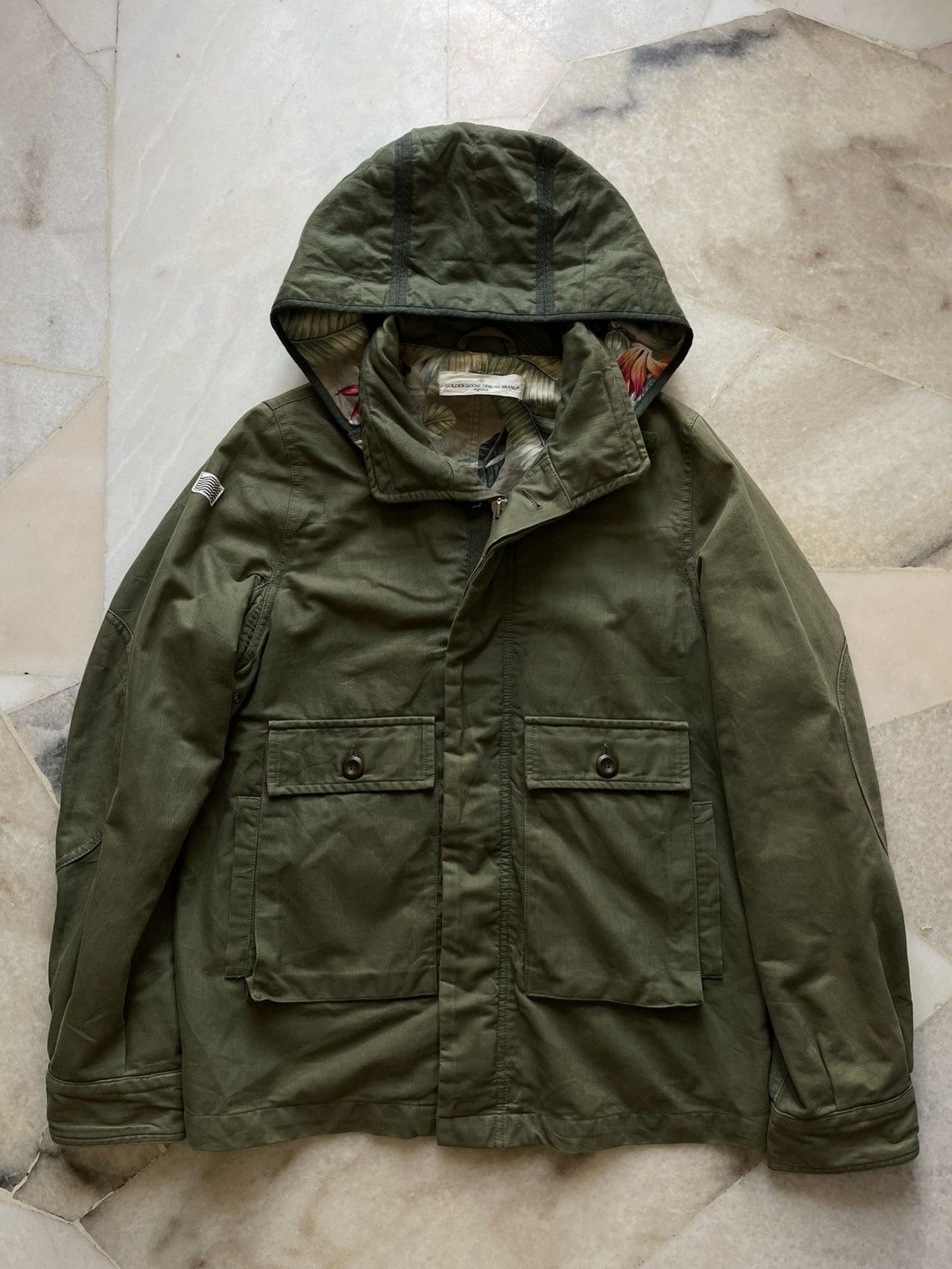 Golden Goose Golden Goose Deluxe Army Style Jacket Size US M / EU 48-50 / 2 - 1 Thumbnail