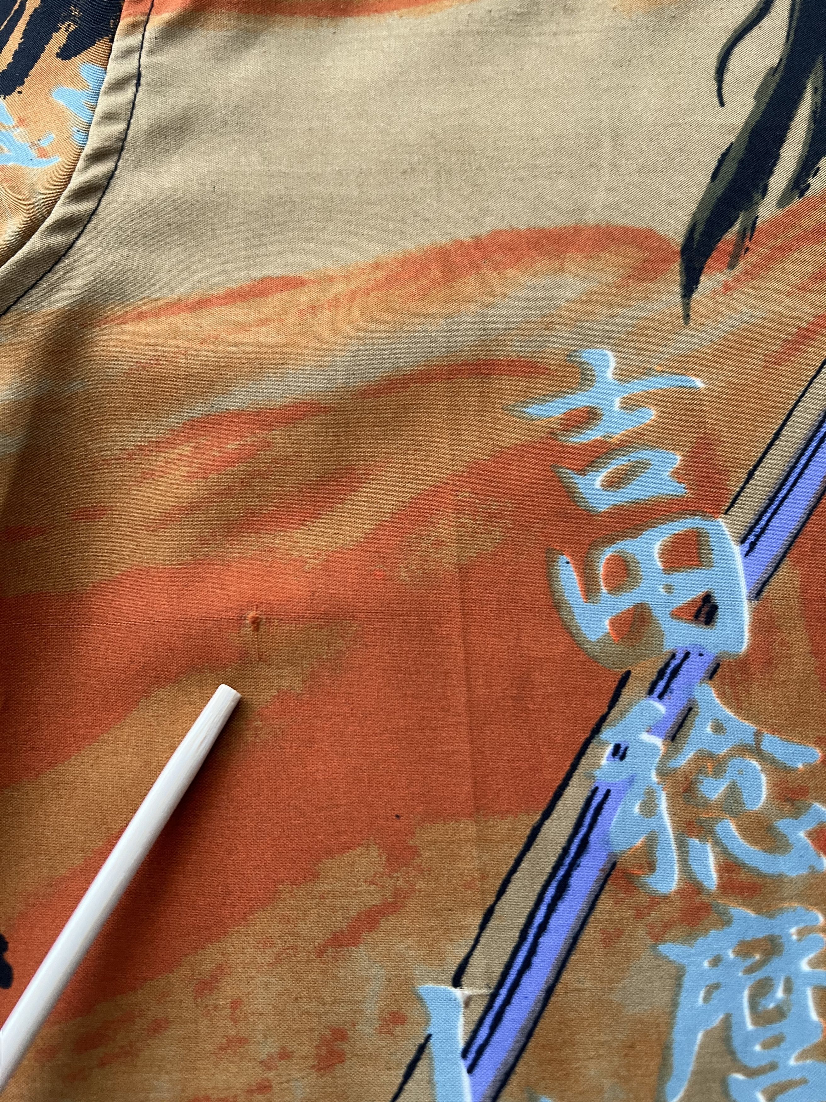 Anime Vintage 90s Anime Samurai Japanese Style Hawaii Shirt Size US XL / EU 56 / 4 - 14 Thumbnail
