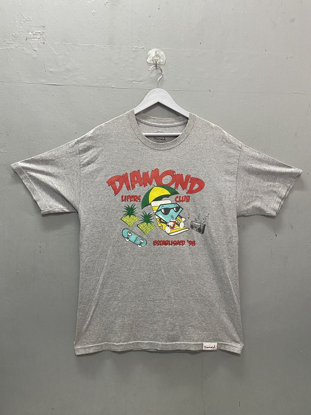 DIAMOND SUPPLY LIFERS CLUB ESTABLISHED 98 TEE SHIRT