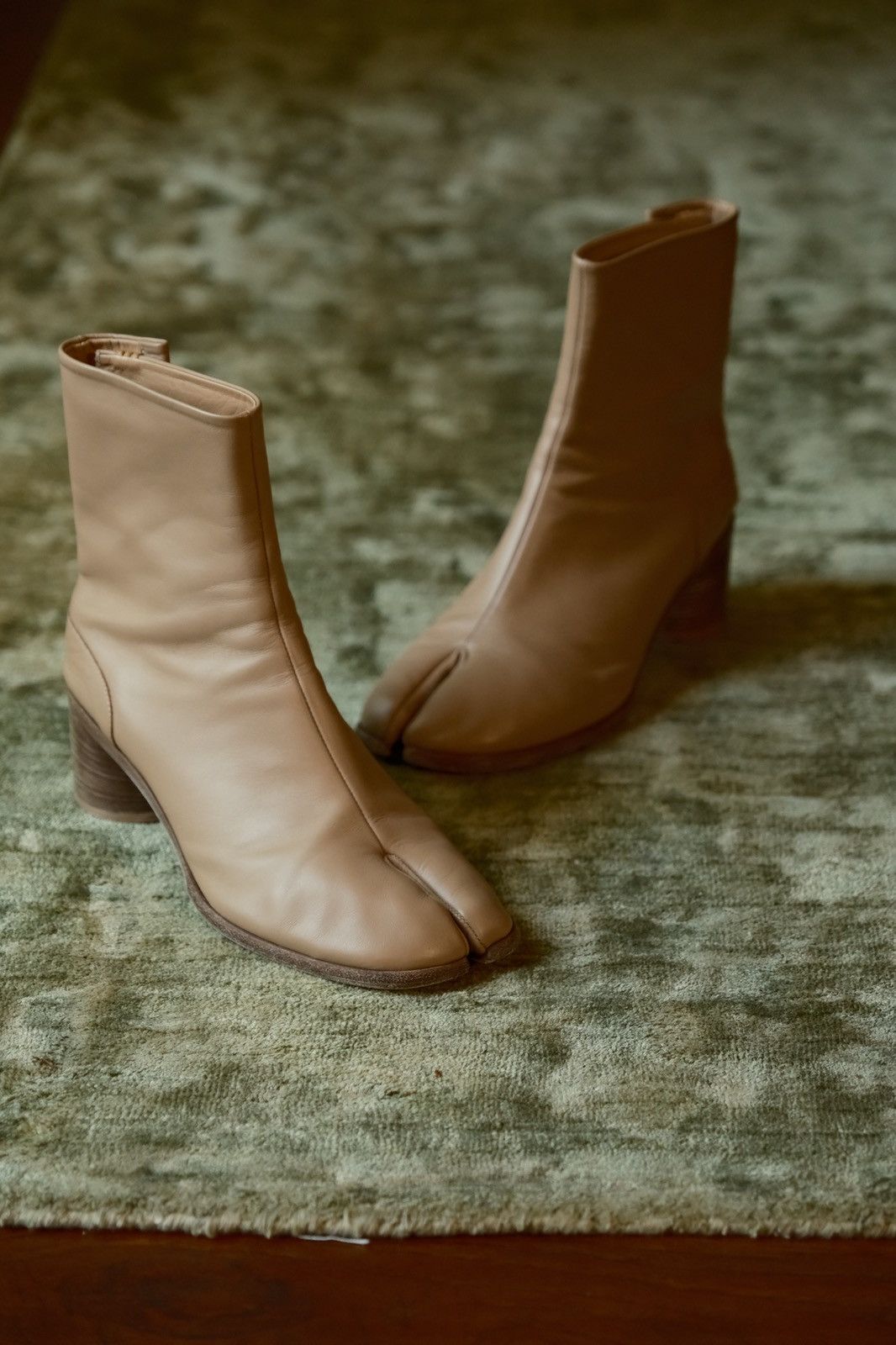 Maison Margiela Tan Tabi Boots