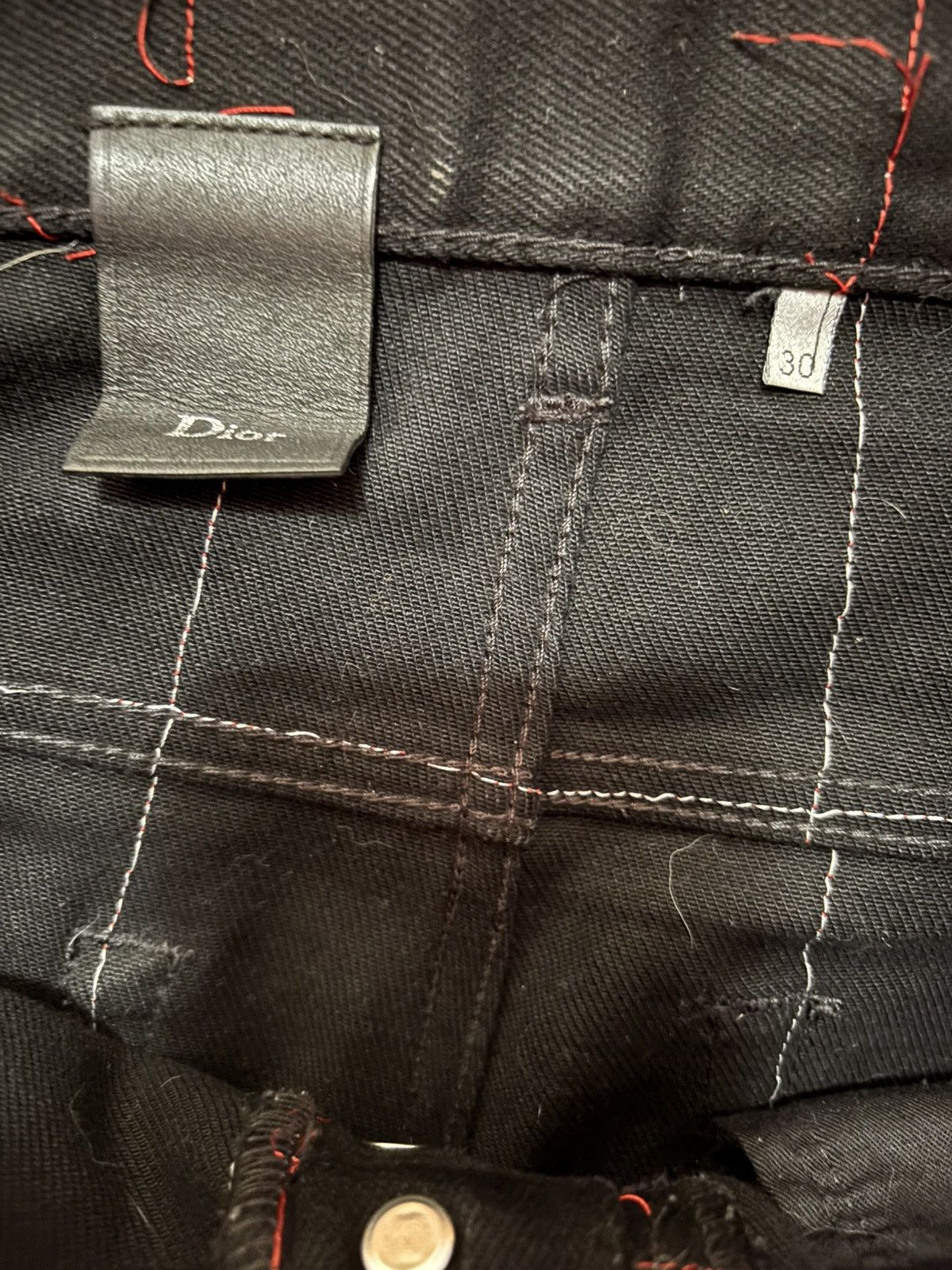 Dior Dior Homme 2017 SS/2017 Exposed Stitch Denim Size US 30 / EU 46 - 5 Thumbnail