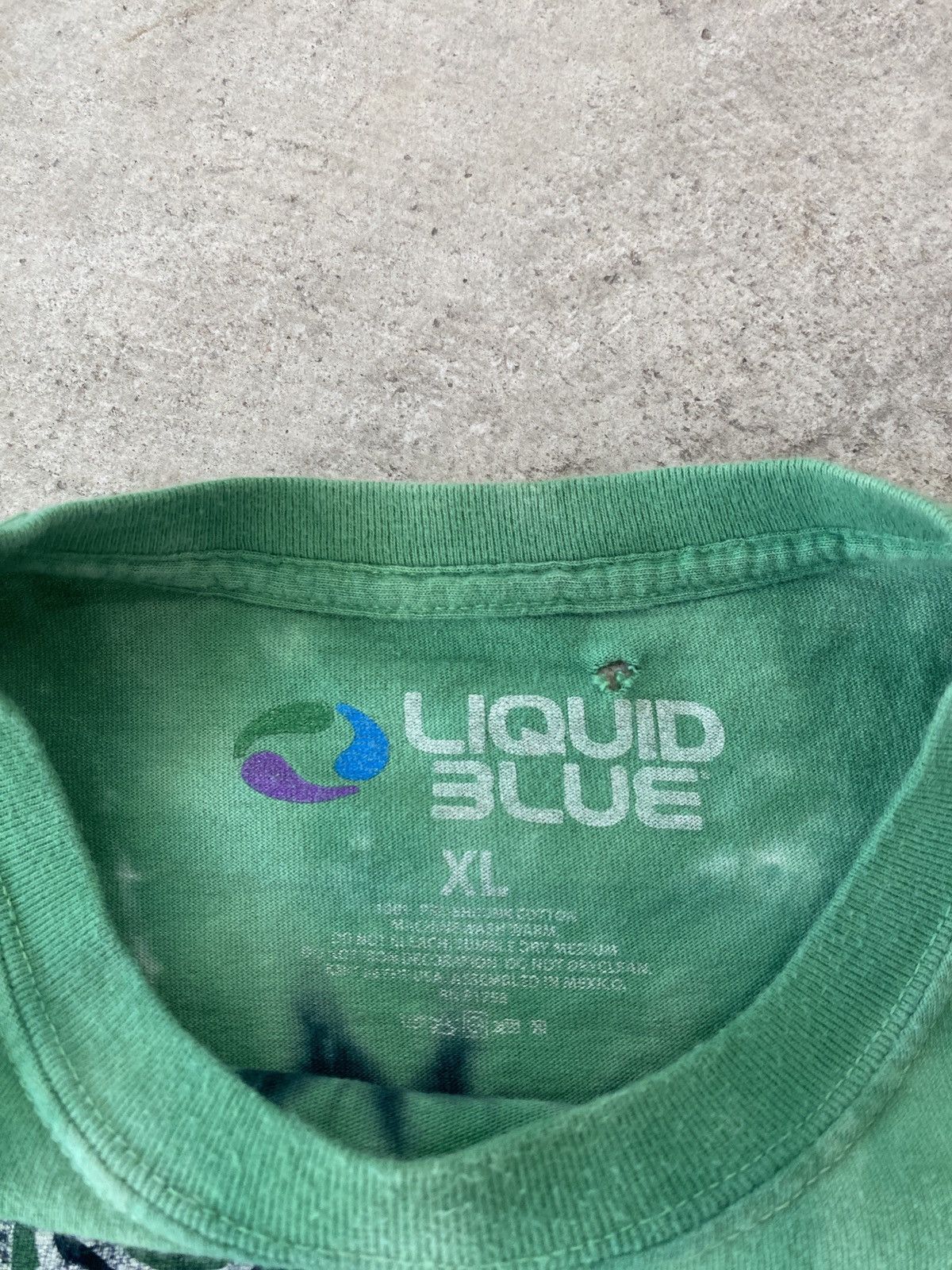 Liquid Blue Liquid Blue Shamrock Spiral Tye Dye TShirt Size US XL / EU 56 / 4 - 4 Thumbnail