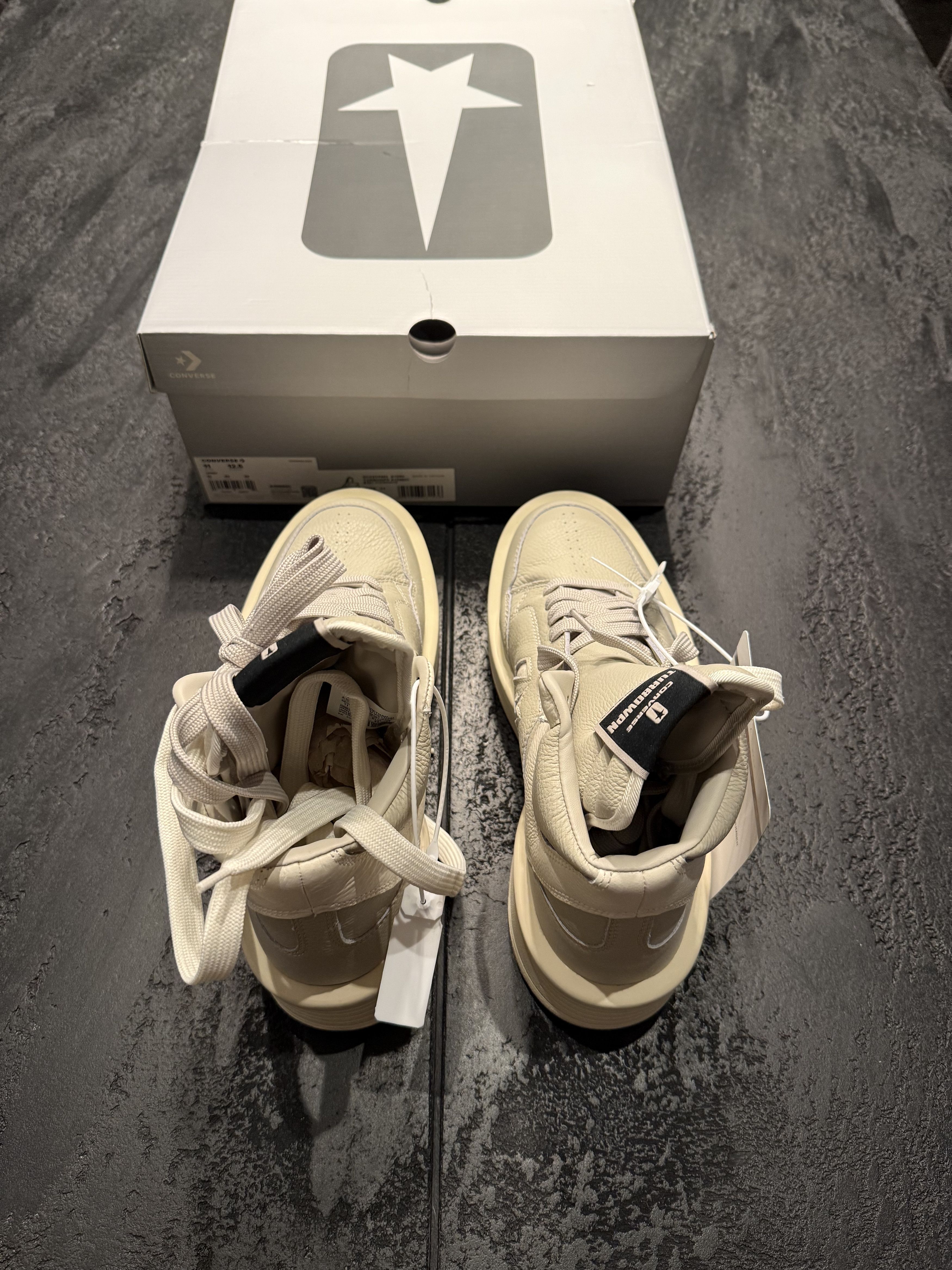 Rick Owens Drkshdw Rick Owens DRKSHDW x Converse TurboWPN sneaker Size US 11 / EU 44 - 6 Thumbnail