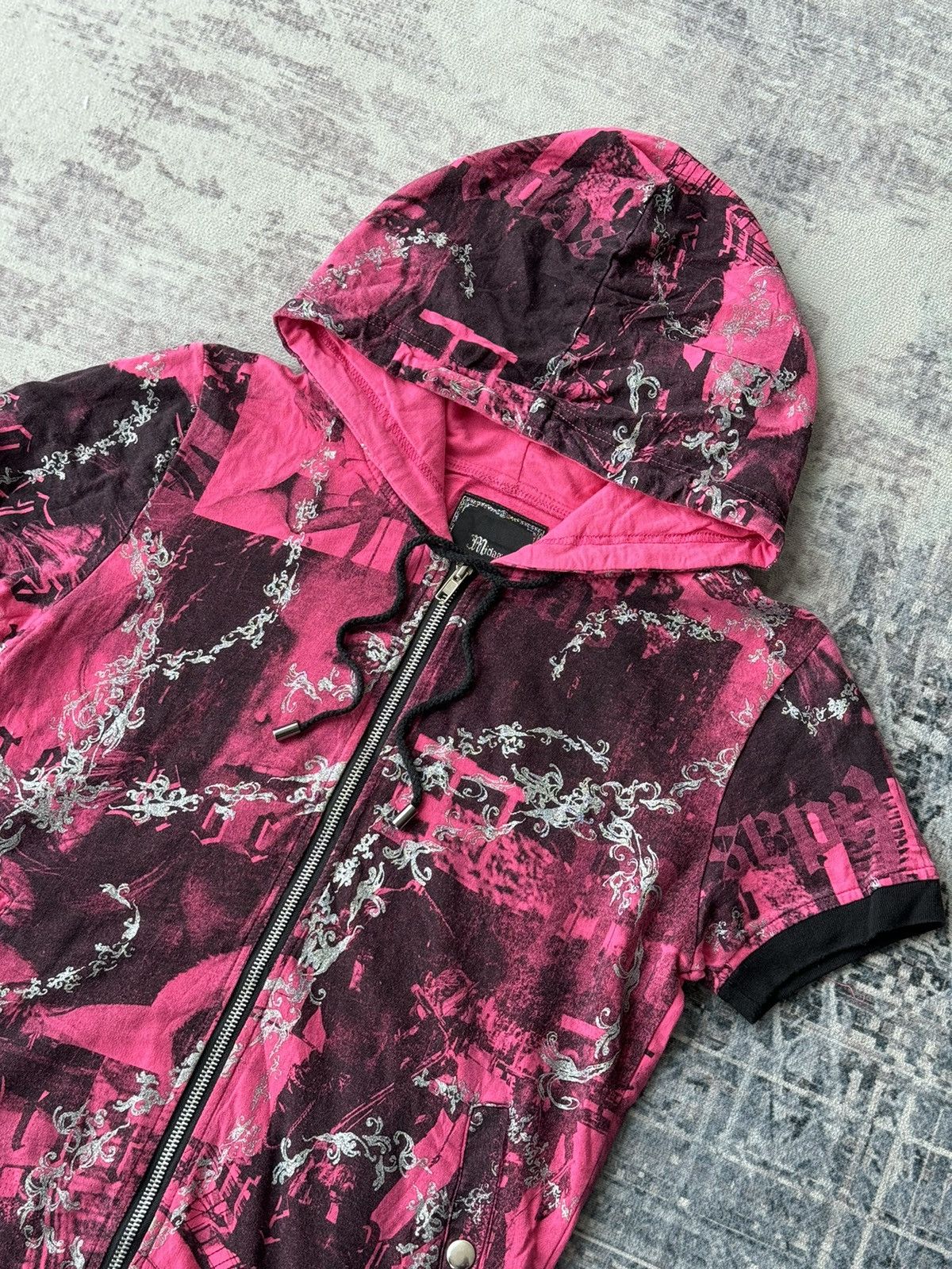 Japanese Brand Midas Sex Punk Riot Hoodie / Bjork Greenday Size US M / EU 48-50 / 2 - 2 Thumbnail