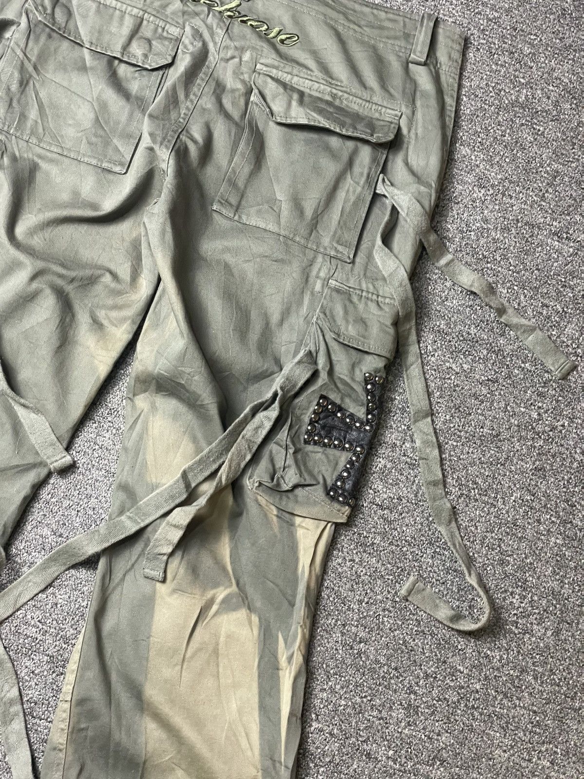 Hysteric Glamour × Japanese Brand × Vintage JACKROSE Japanese Brand Cargo Pants (111) Size US 33 - 10 Thumbnail
