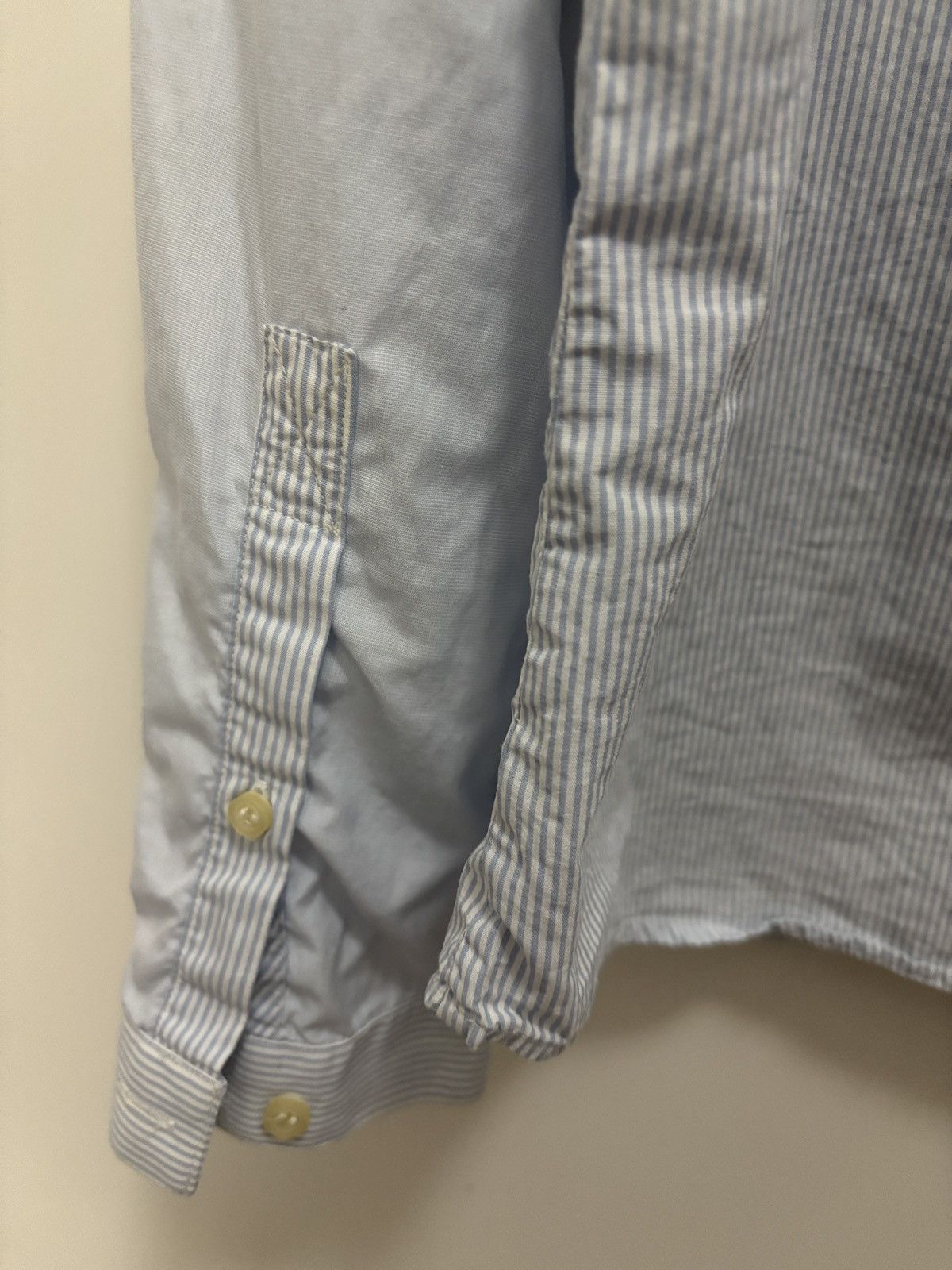 Alexander McQueen Alexander McQueen blue and white striped shirt, Size US S / EU 44-46 / 1 - 10 Thumbnail