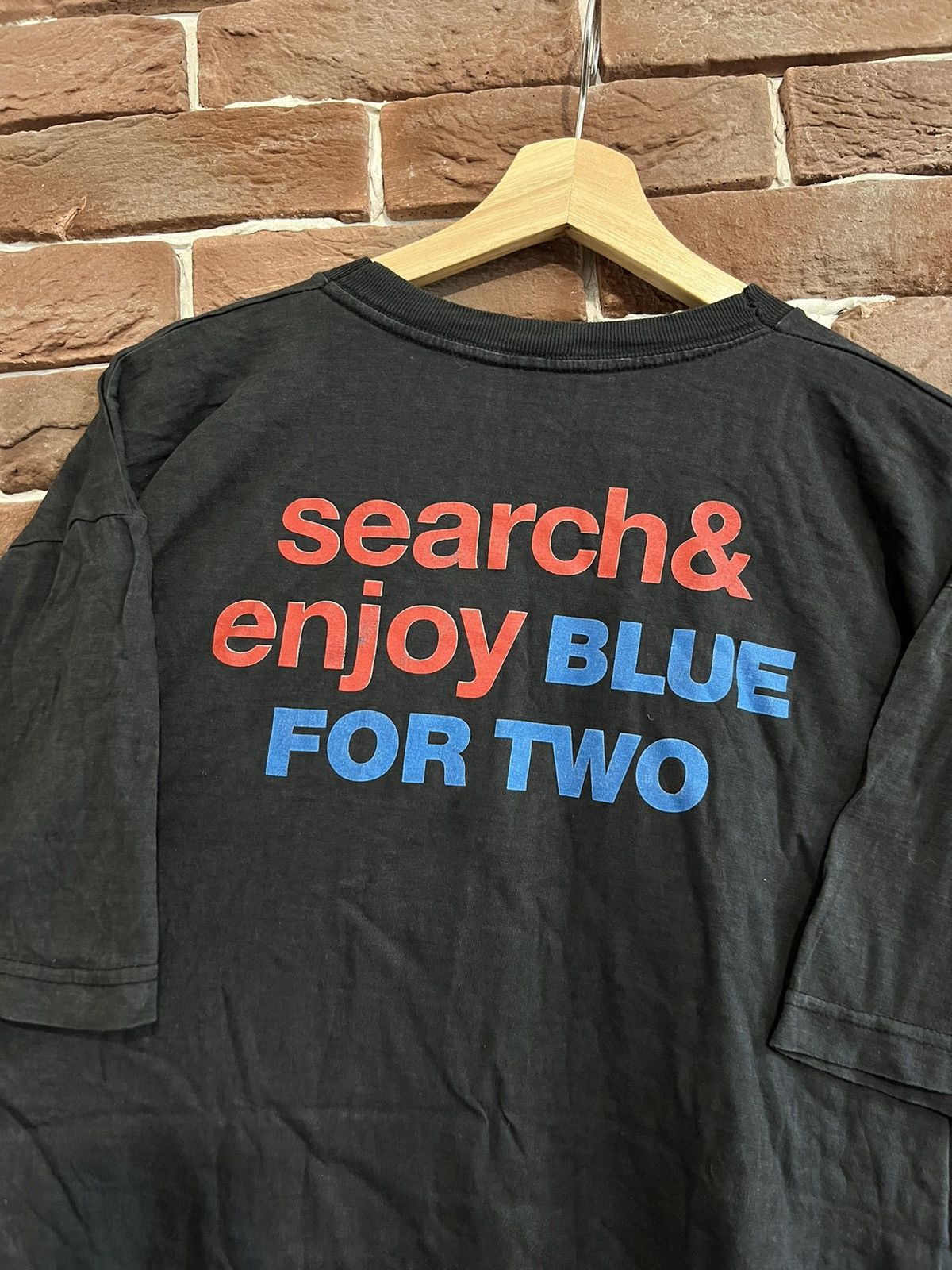 Band Tees Rare Vintage 90s Blue For Two Rock Pop Band Tshirt 1992 XL Size US XL / EU 56 / 4 - 3 Thumbnail