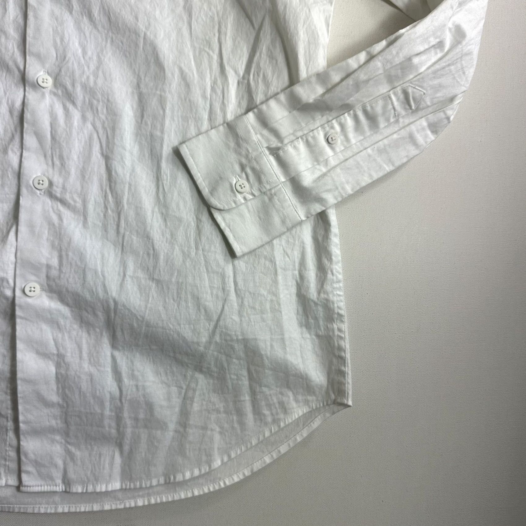 Vintage Tesla Button-Front Long Sleeve Shirt Adult Men M White Size US M / EU 48-50 / 2 - 5 Thumbnail