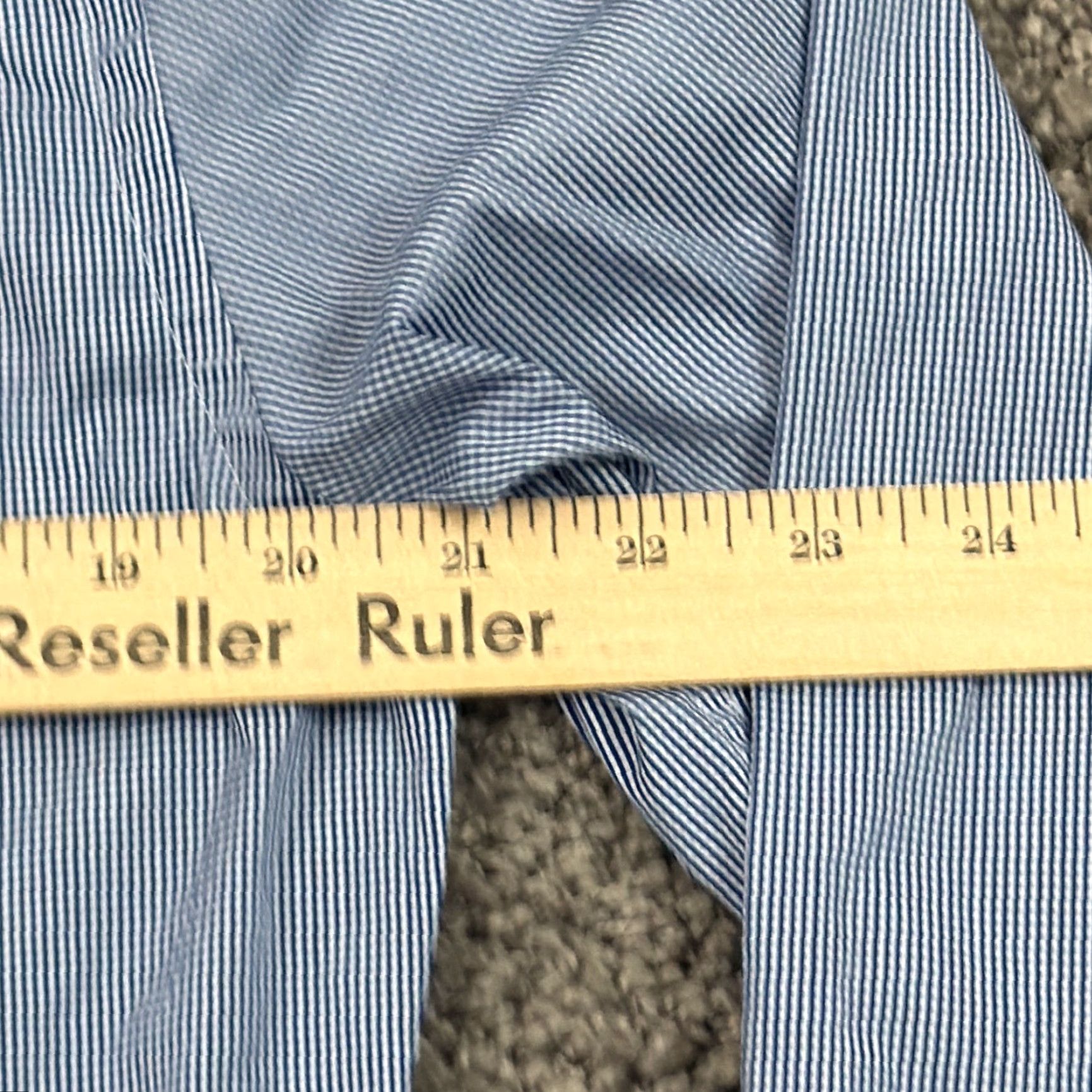 Ralph Lauren Ralph Lauren Shirt Mens M Blue Check Tailored Black Label Made In Italy Size US M / EU 48-50 / 2 - 5 Thumbnail