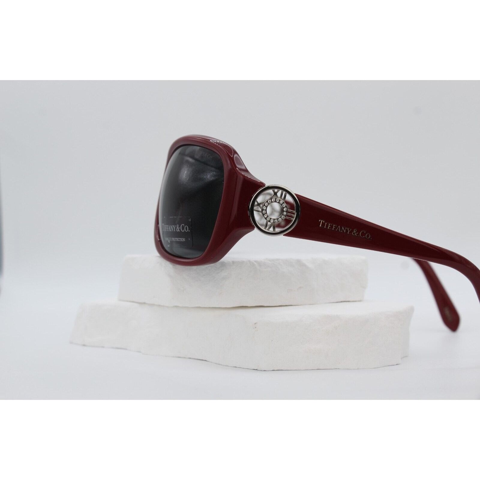 Tiffany & Co. Tiffany & Co TF4003-B 2 Crimson Atlas Rhinestone Sunglasses Size ONE SIZE - 3 Thumbnail