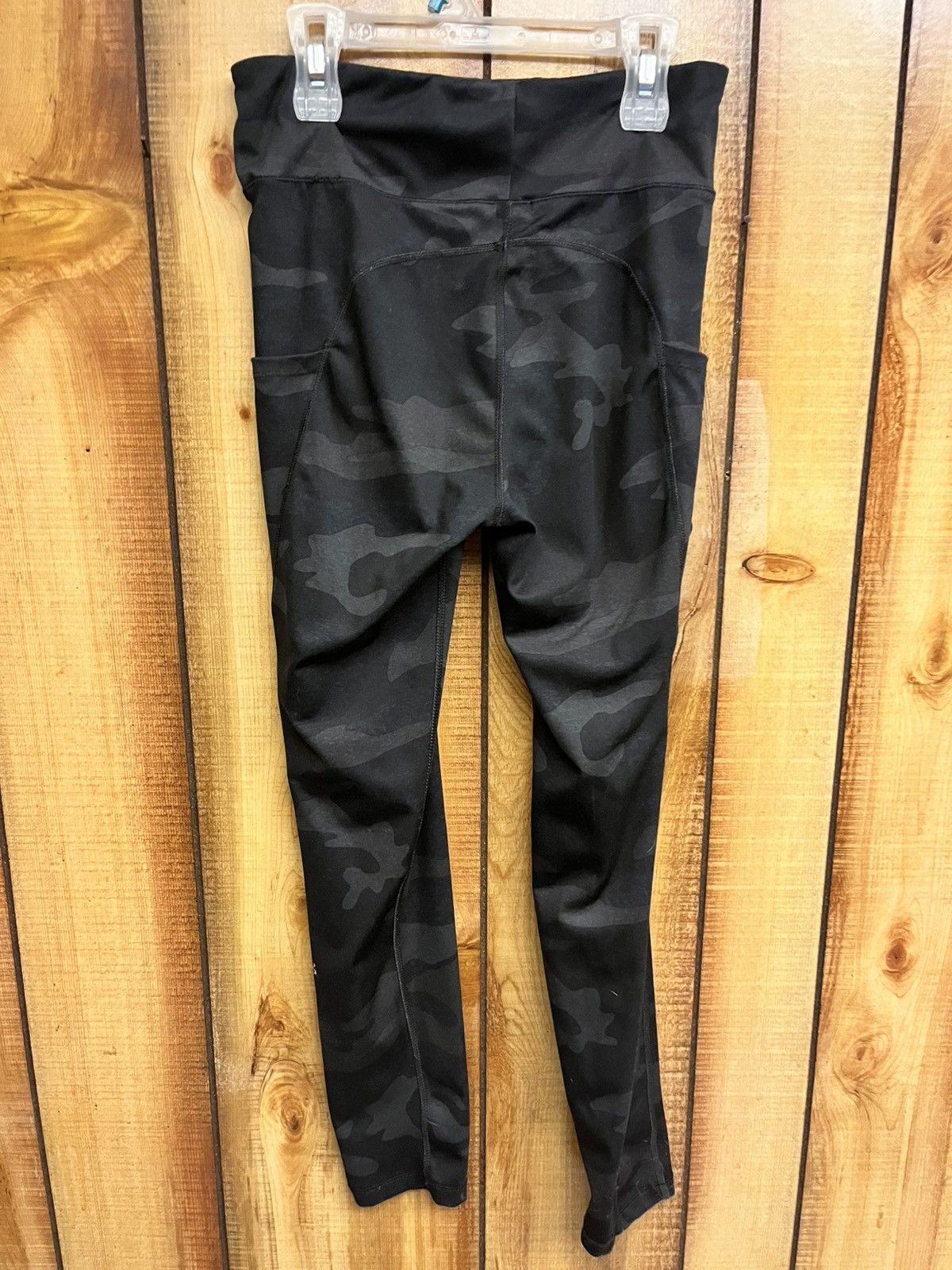 Aeropostale Grey and black marble style leggings Size 27" / US 4 / IT 40 - 2 Thumbnail