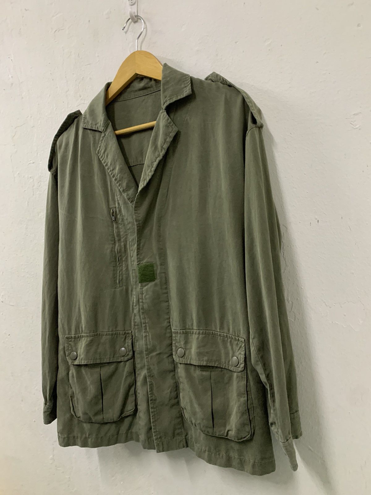 Japanese Brand SLY Military Vintage Style Jacket F-1 Size M / US 6-8 / IT 42-44 - 4 Thumbnail