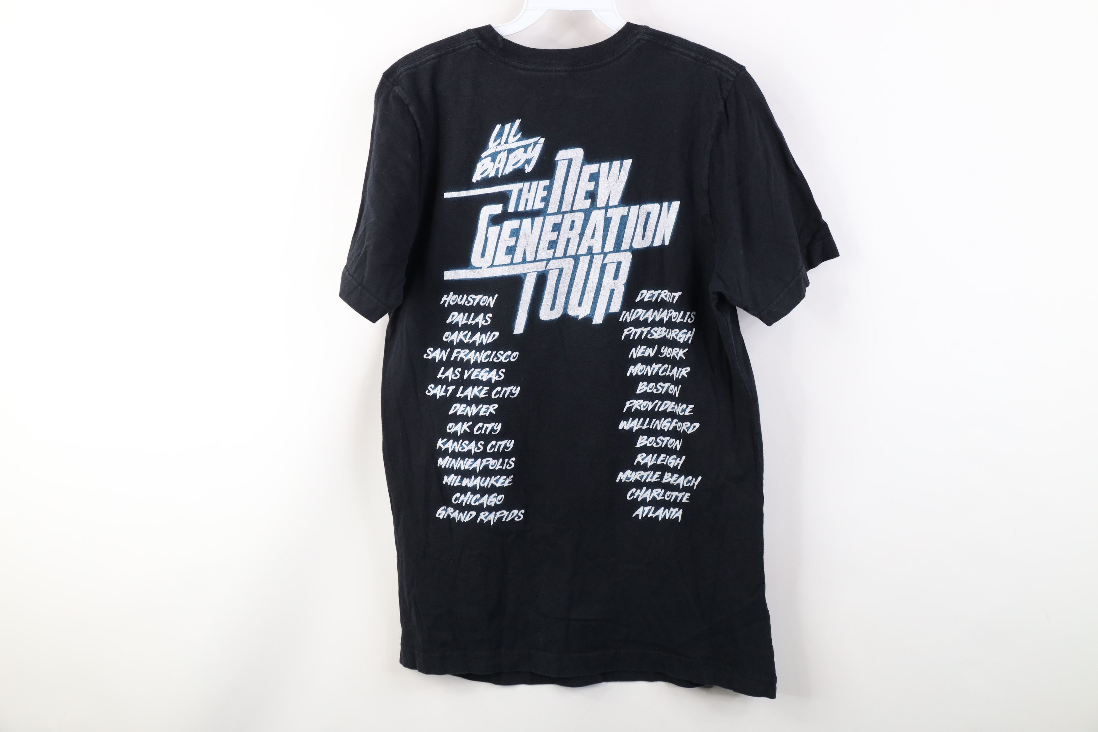 Vintage Vintage Y2K The New Generation Tour Lil Baby Rap T-Shirt Size M / US 6-8 / IT 42-44 - 12 Thumbnail