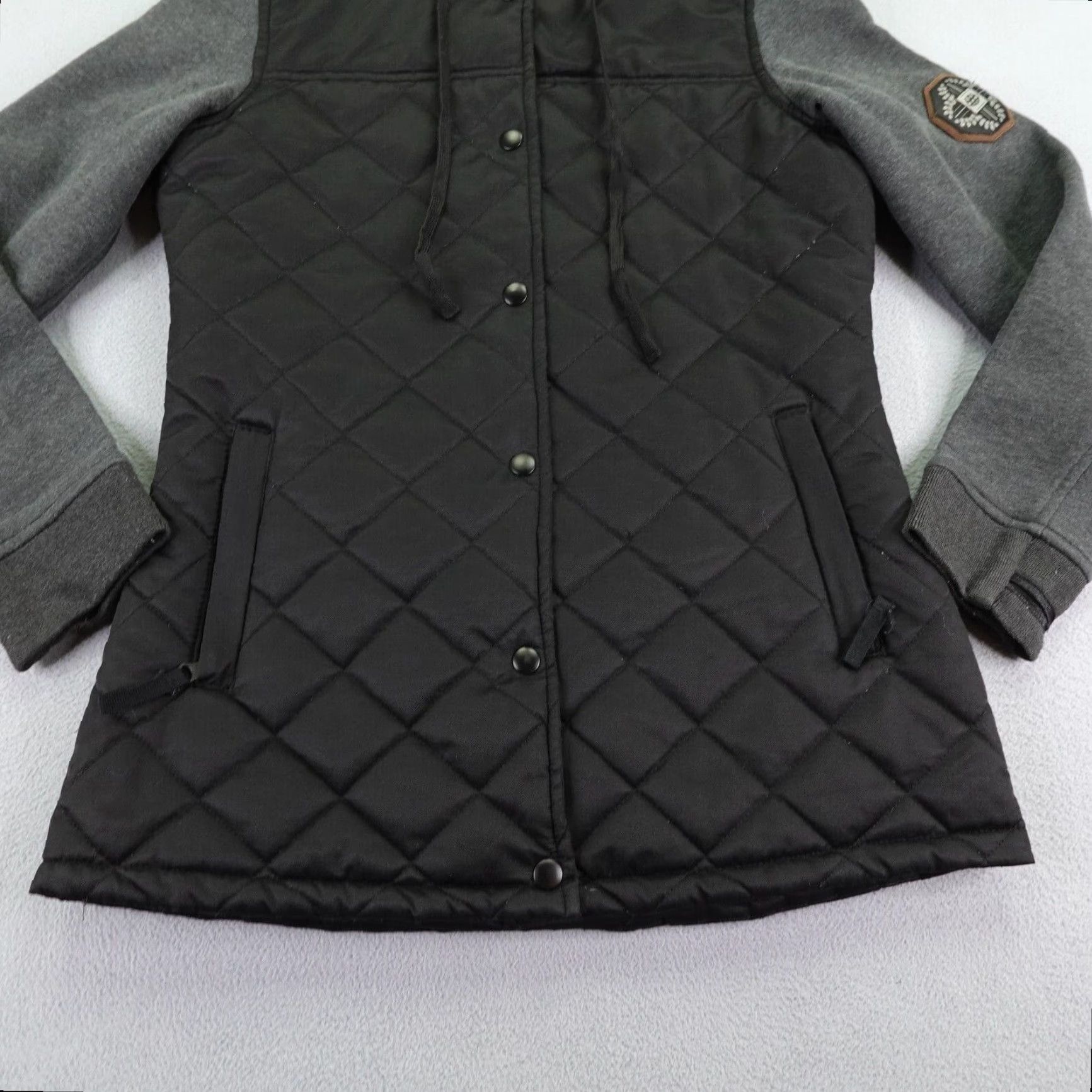 686 VINTAGE 686 Jacket Womens Small Black InfiDry 1K Thermal Warmer Diamond Quilted Coat Size S / US 4 / IT 40 - 3 Thumbnail