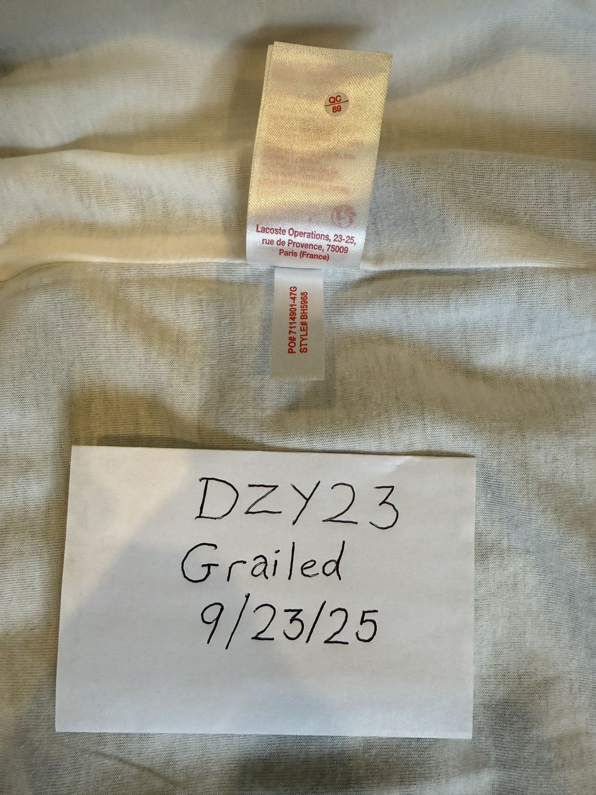 Lacoste × Supreme Supreme Lacoste Track Jacket Size M Size US M / EU 48-50 / 2 - 5 Thumbnail