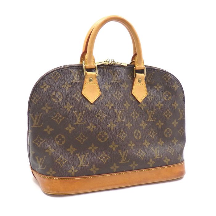 Authenticated Used Louis Vuitton Monogram Alma M51130 Bag Handbag