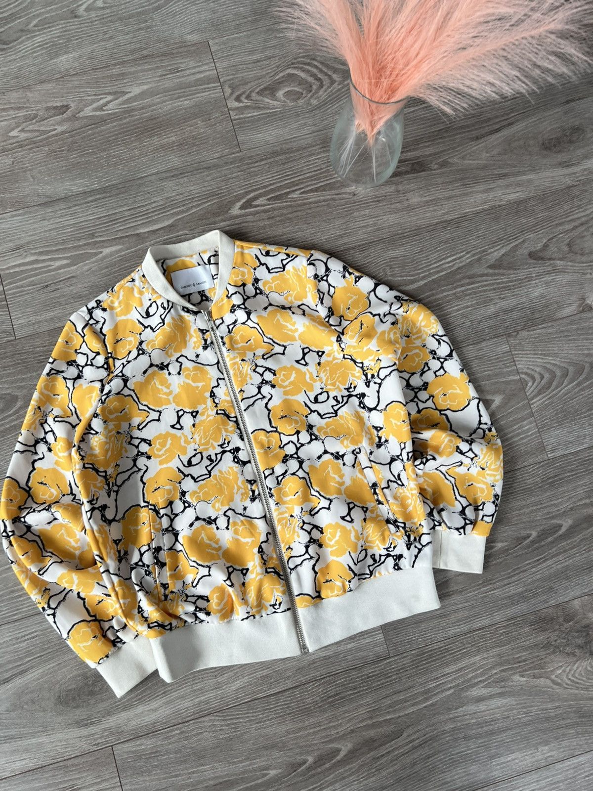 Samsoe Samsoe Samsoe Samsoe Overprinted Lite Weight Ykk Cara Cardigan Size XS / US 0-2 / IT 36-38 - 5 Thumbnail