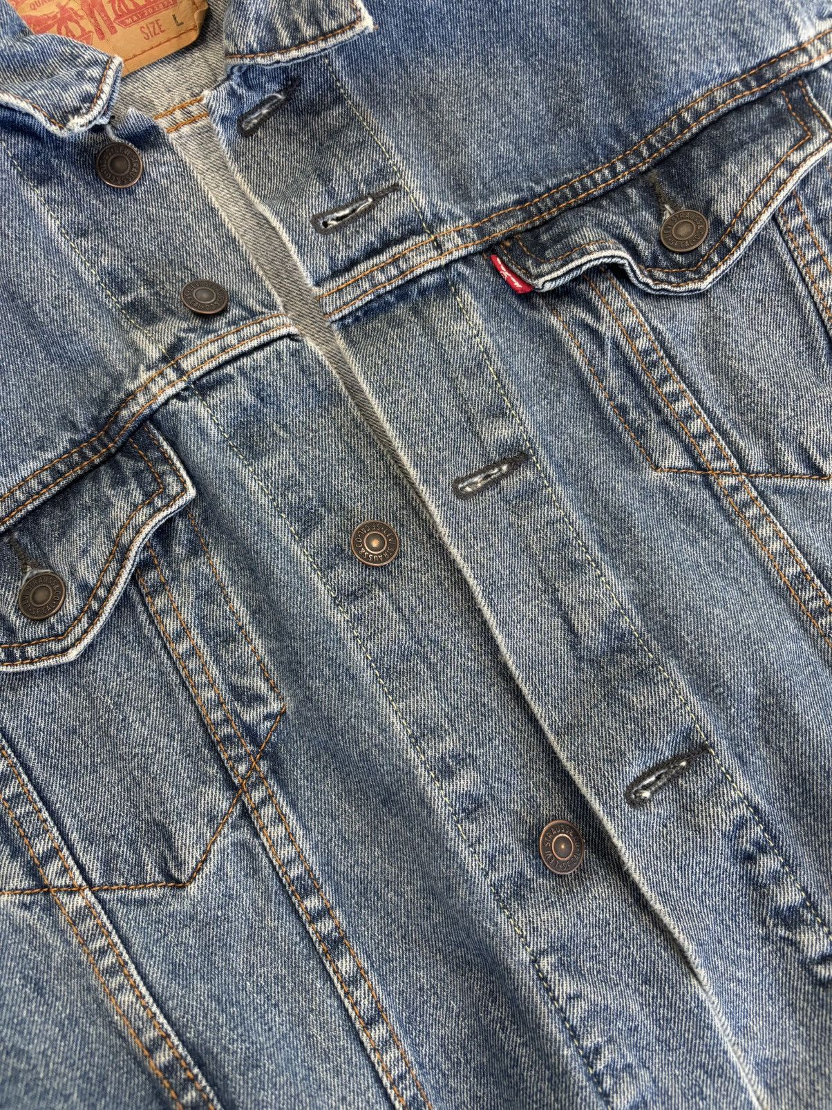 Levi's Levis Men’s Jacket - Blue - Large Size US L / EU 52-54 / 3 - 2 Thumbnail