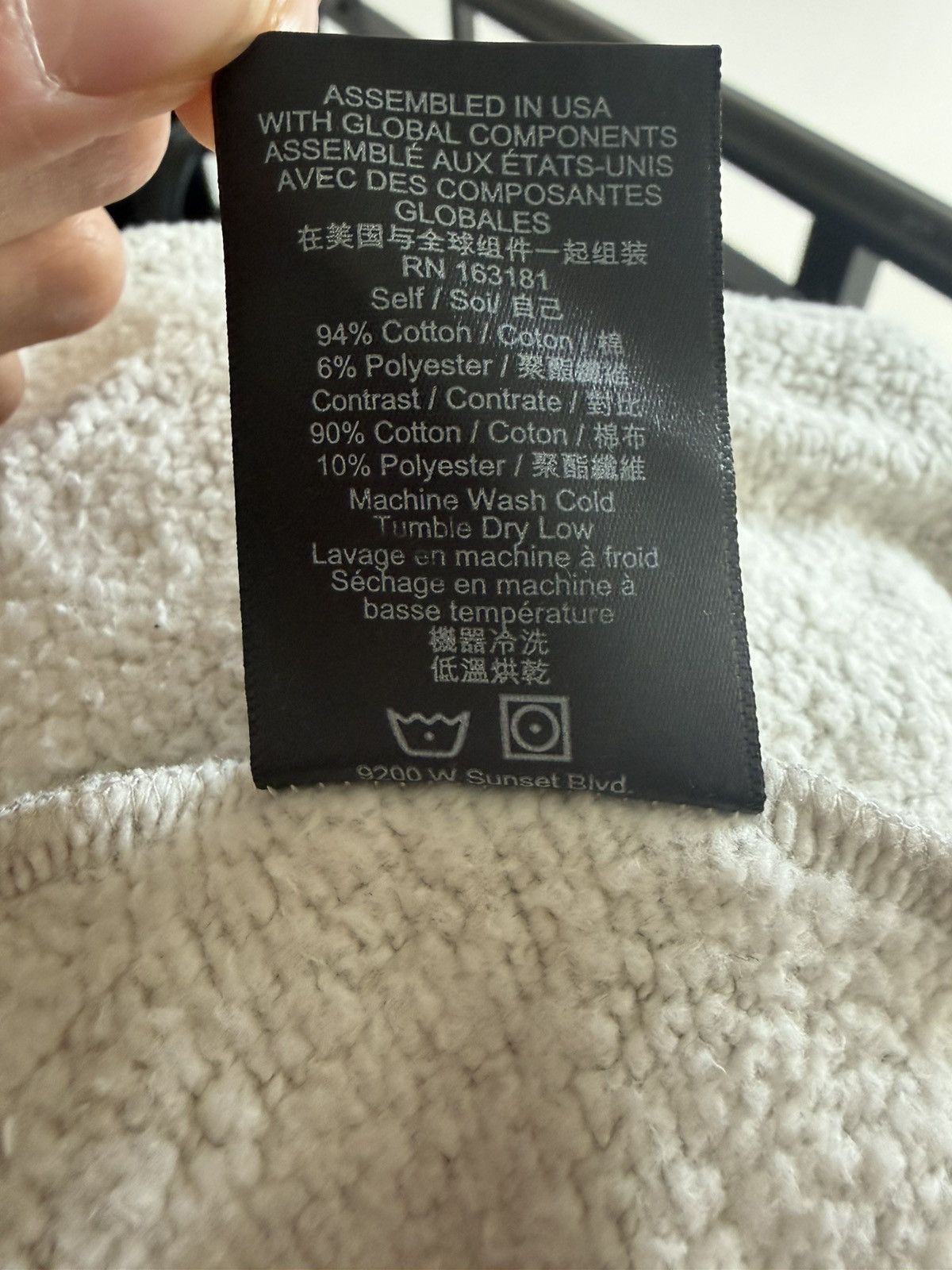 Rhude Rhude Classique Zip-front Hoodie Size US M / EU 48-50 / 2 - 6 Thumbnail