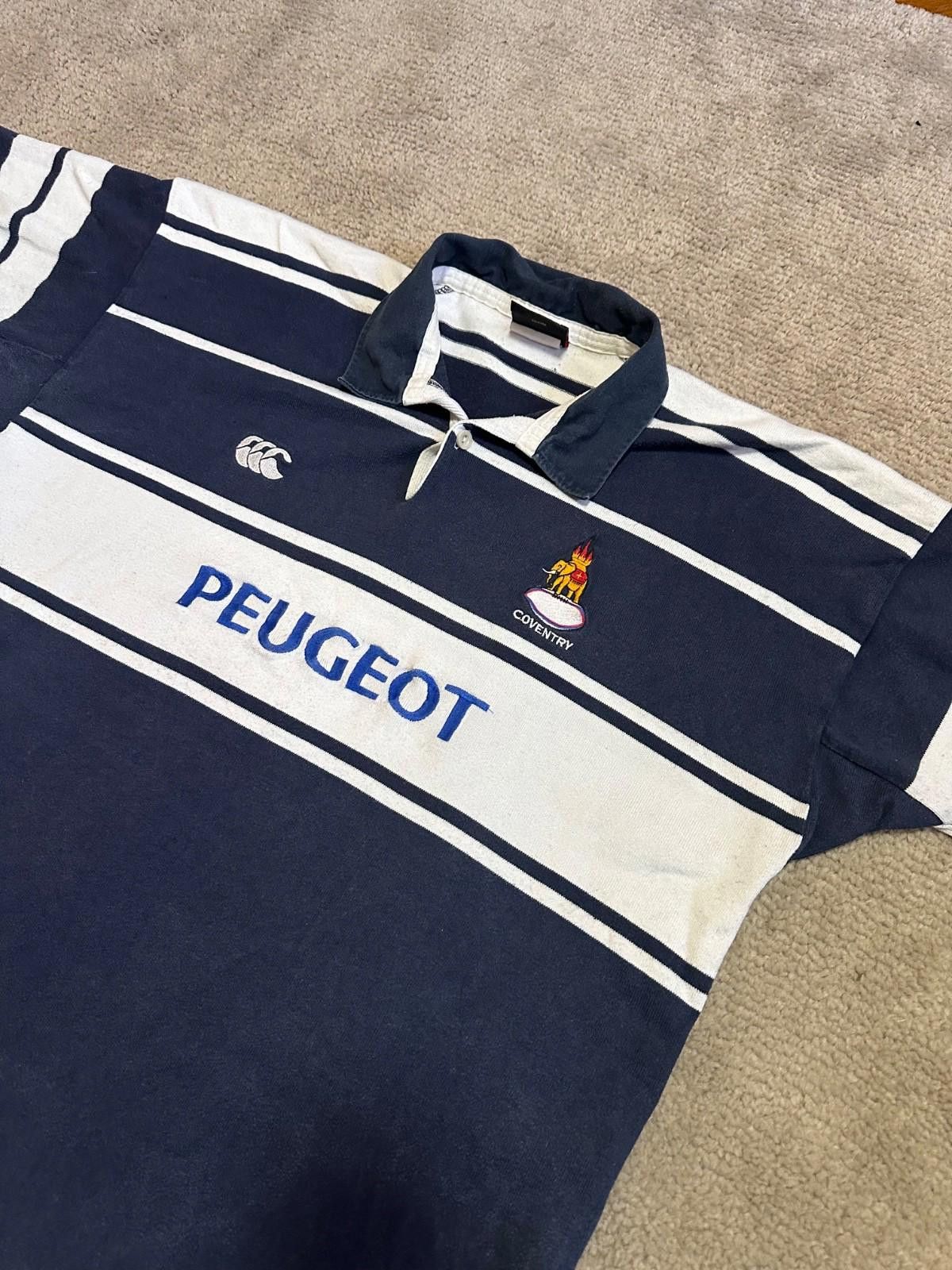 Canterbury of New Zealand Canterbury Coventry 1996/97 Rugby Union T-Shirt Polo Jersey Size US XXL / EU 58 / 5 - 4 Thumbnail