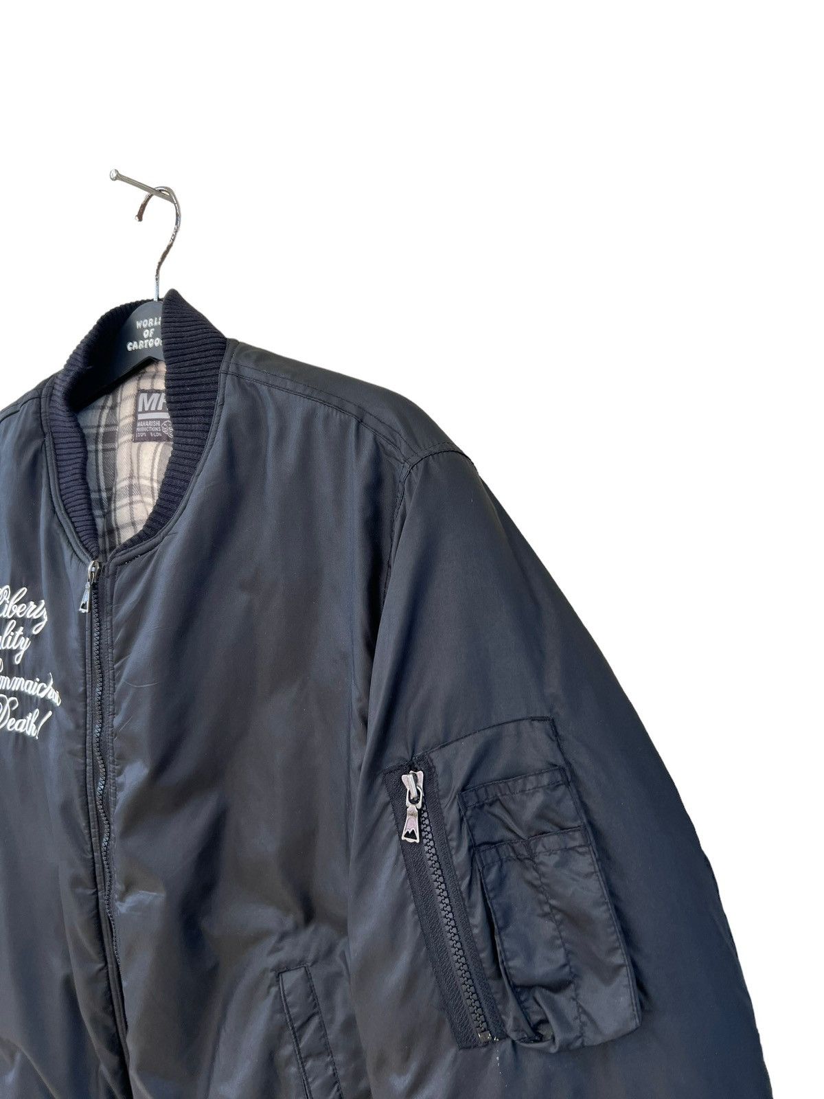 Maharishi Maharishi Waxed Puffer Flight Jacket Waterproof Oversized Size US M / EU 48-50 / 2 - 12 Thumbnail