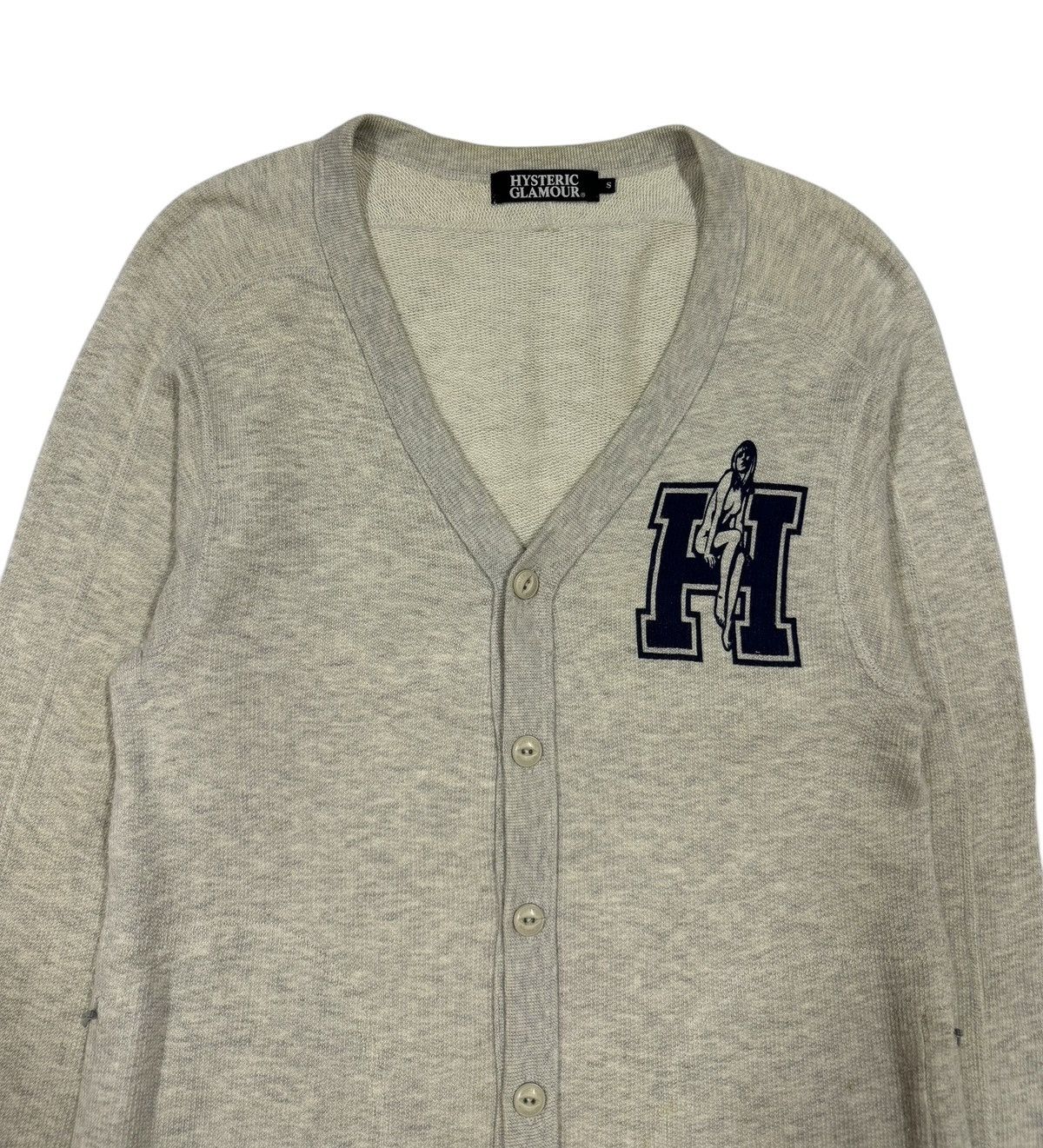 Hysteric Glamour Hysteric Glamour Knit Cardigan V-Neck Iconic Logo Brand Size US S / EU 44-46 / 1 - 3 Thumbnail