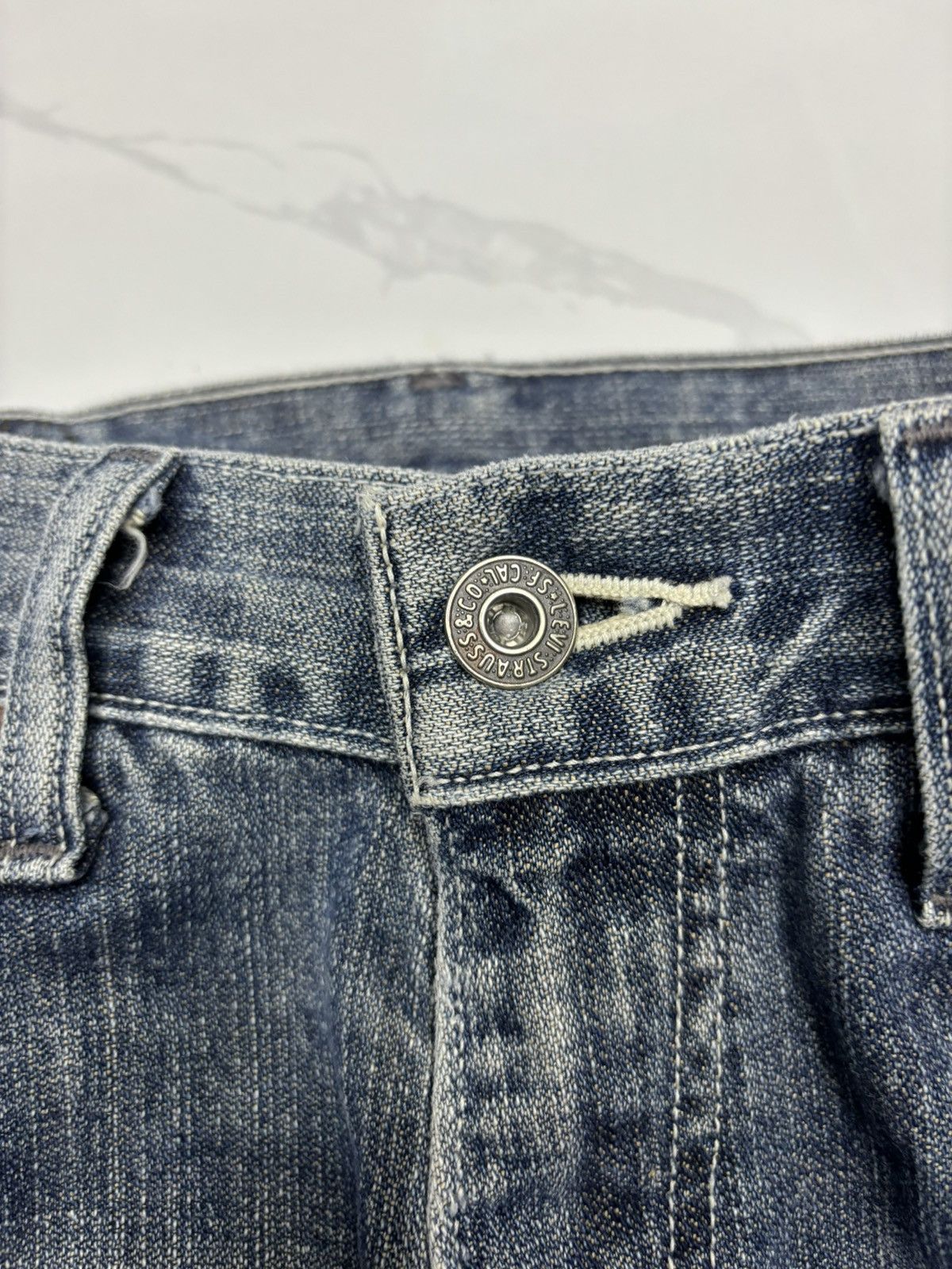 Levi's Vintage Levis 502 Distressed Denim Jeans Size US 28 / EU 44 - 7 Thumbnail
